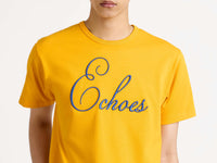 echoes t shirt gold Model Detail 1