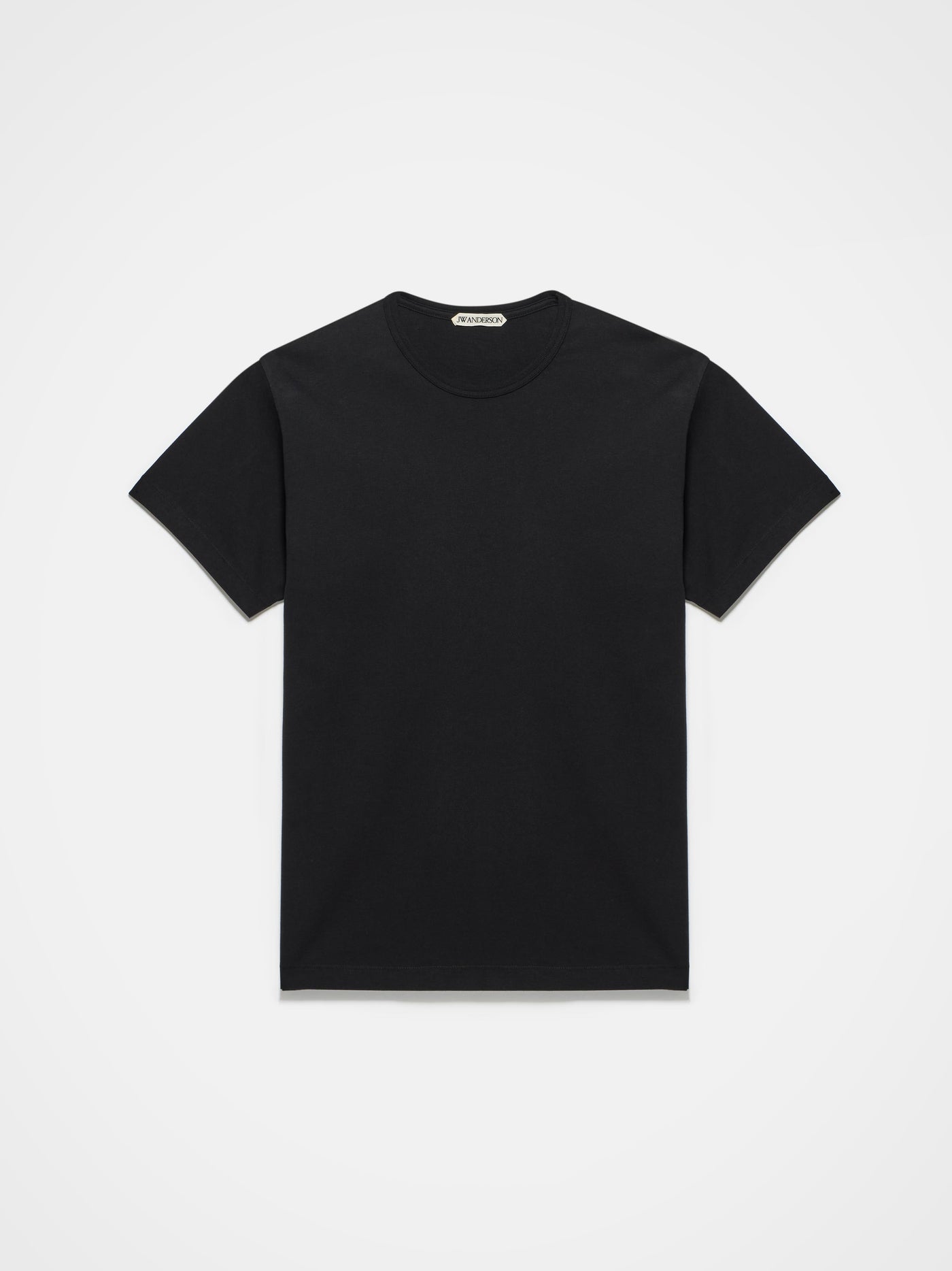 WOMENS EMBROIDERED ANCHOR T-SHIRT IN BLACK