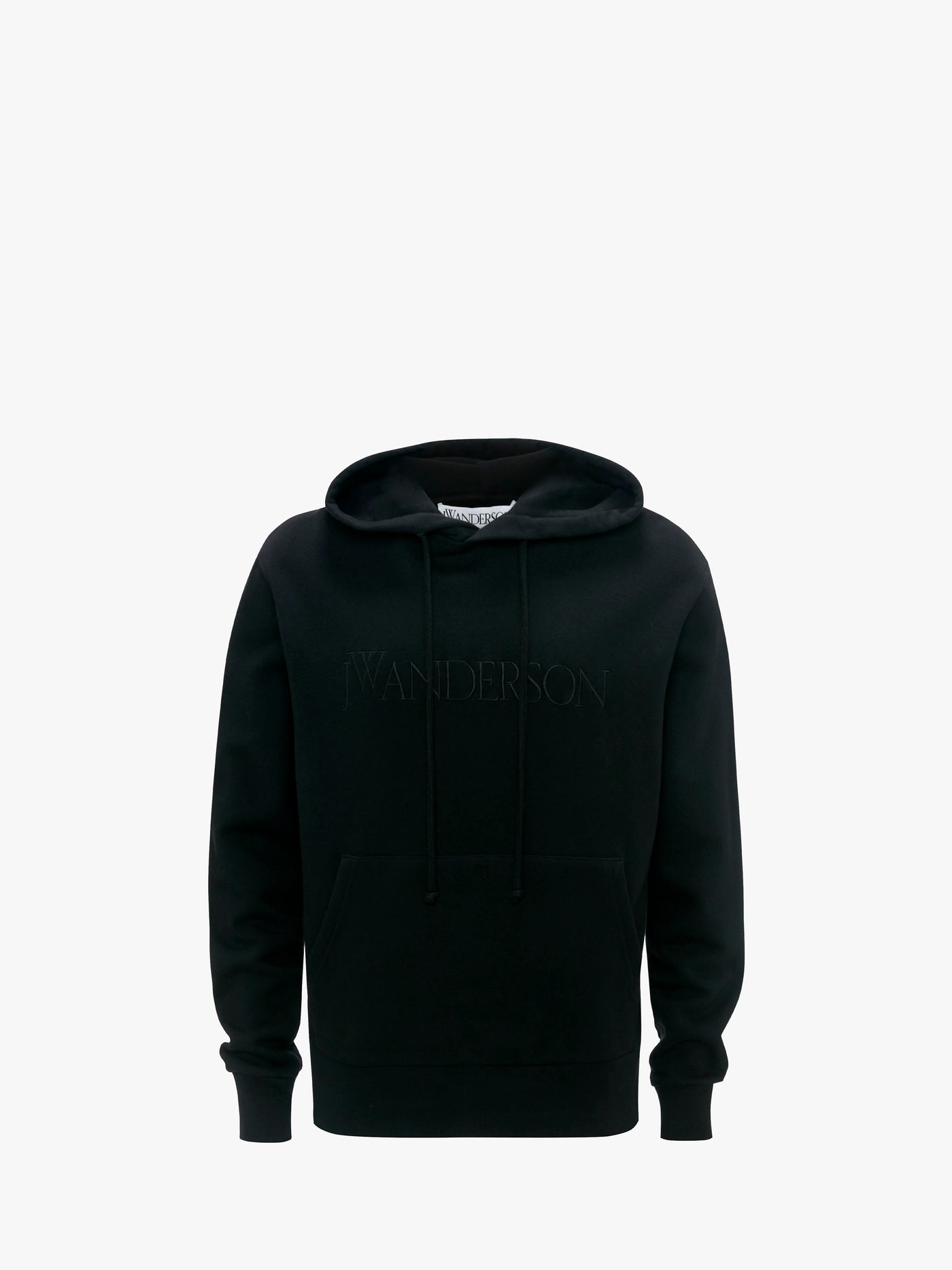 CL_LOGO EMBROIDERY HOODIE - BLACK_JW0163PG0861