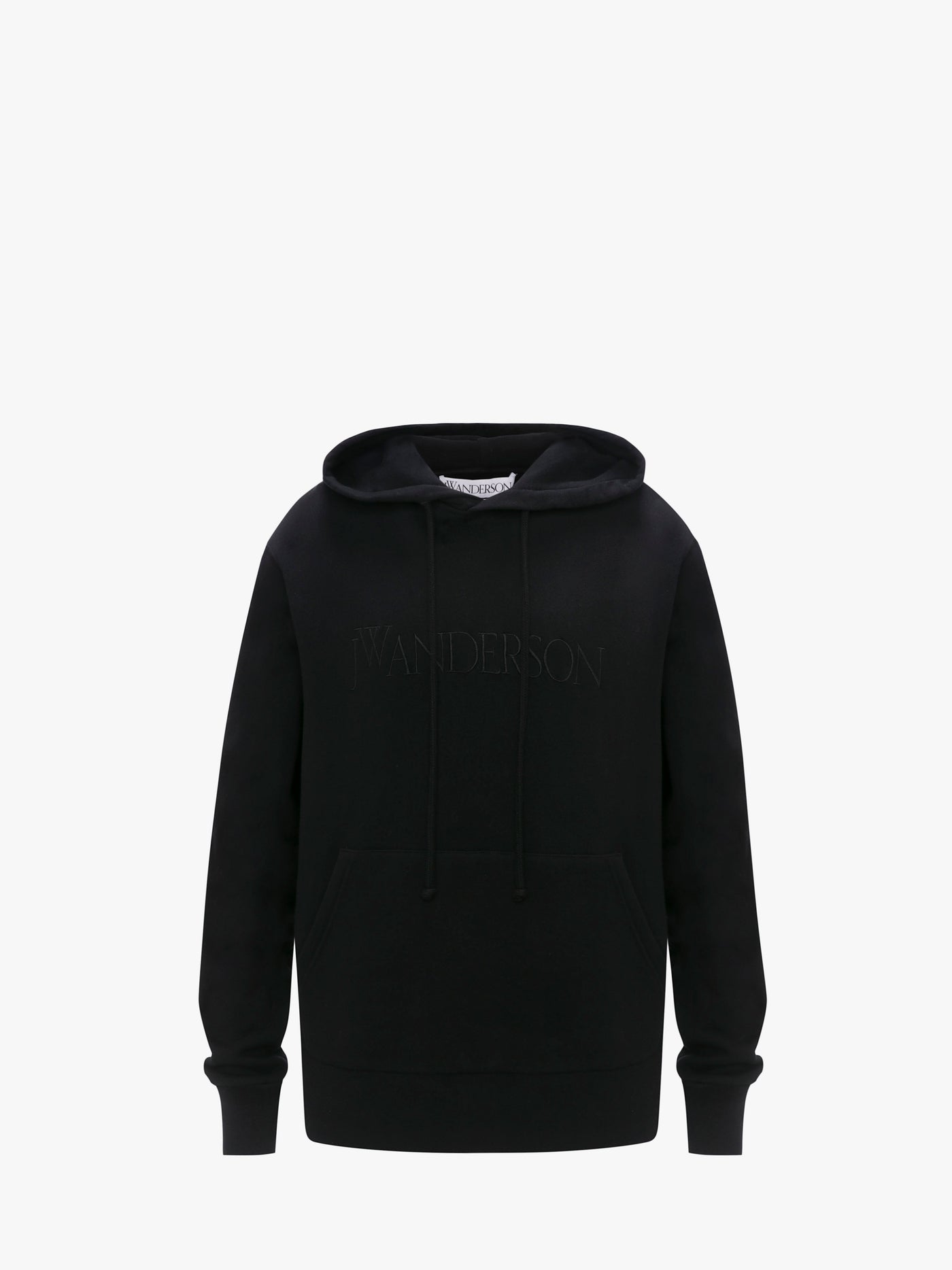 CL_LOGO EMBROIDERY HOODIE - BLACK_JW0164PG0861
