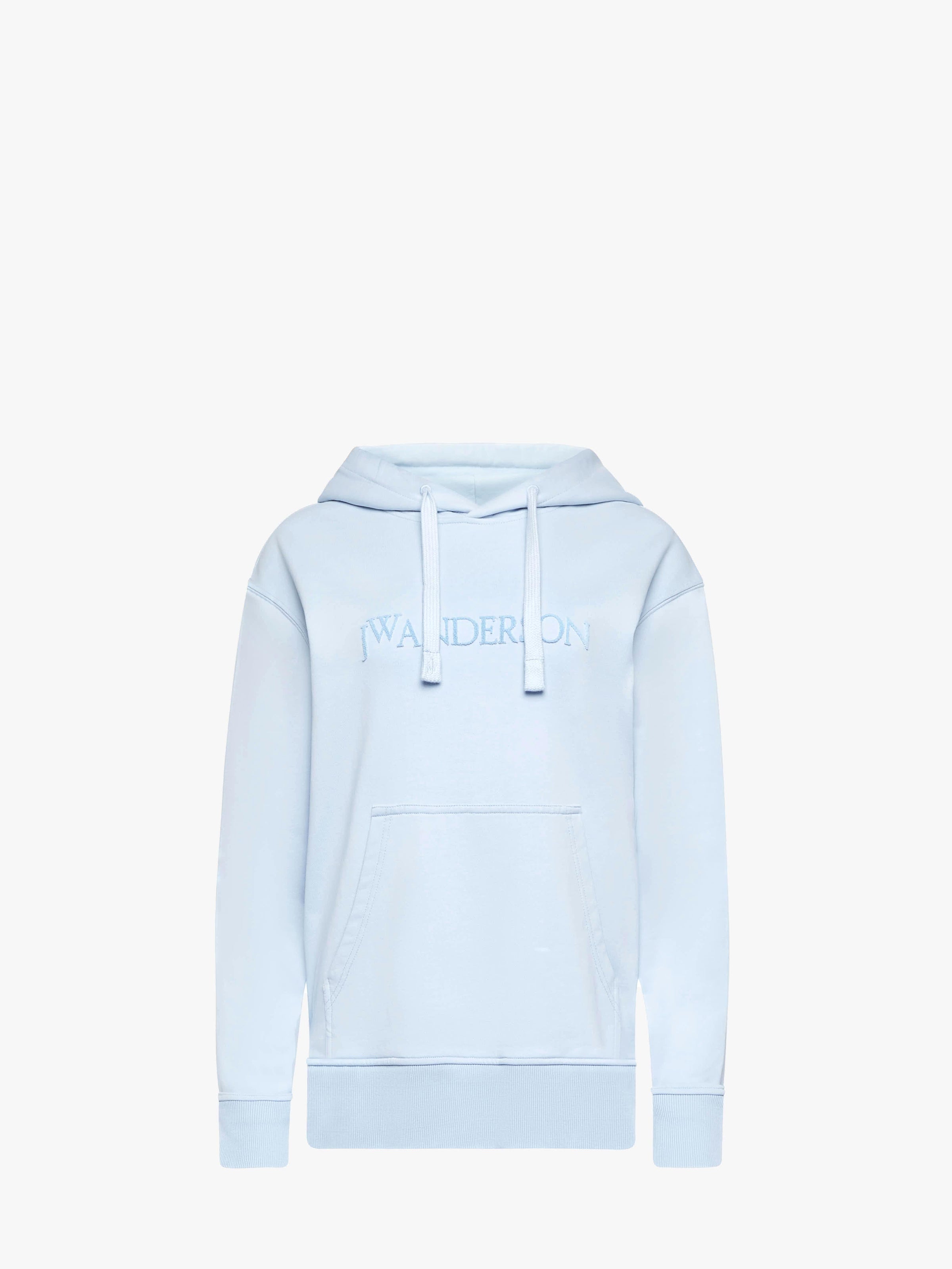 CL_LOGO EMBROIDERY HOODIE - PALE BLUE_JW0214PG1632