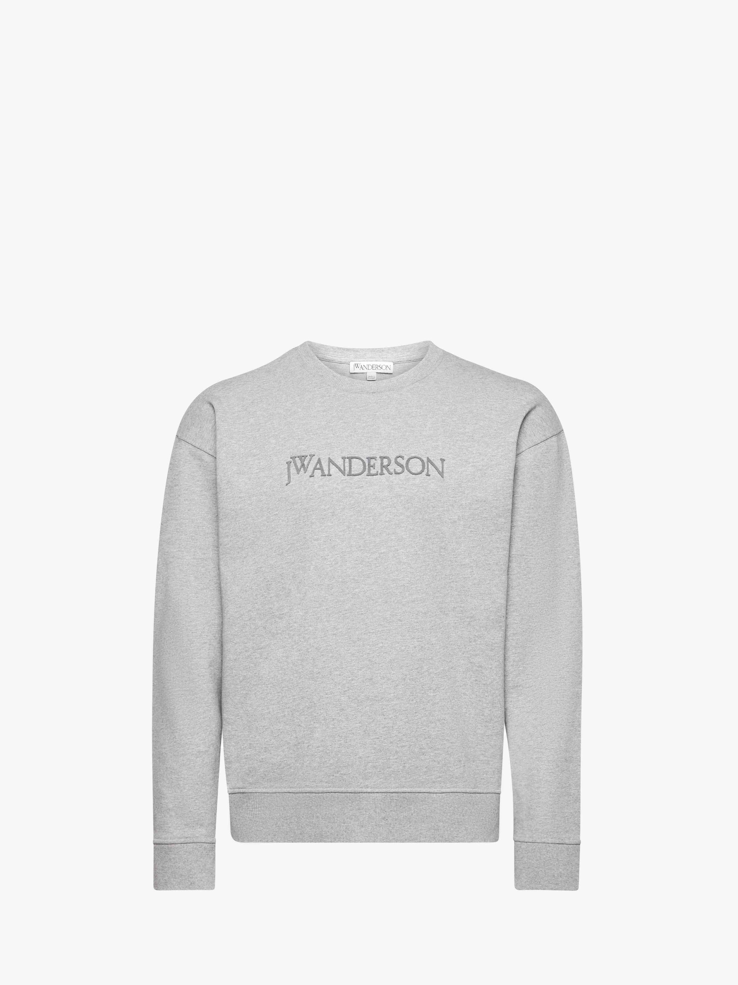 CL_LOGO EMBROIDERY SWEATSHIRT - FOREST GREEN_JW0215PG1632