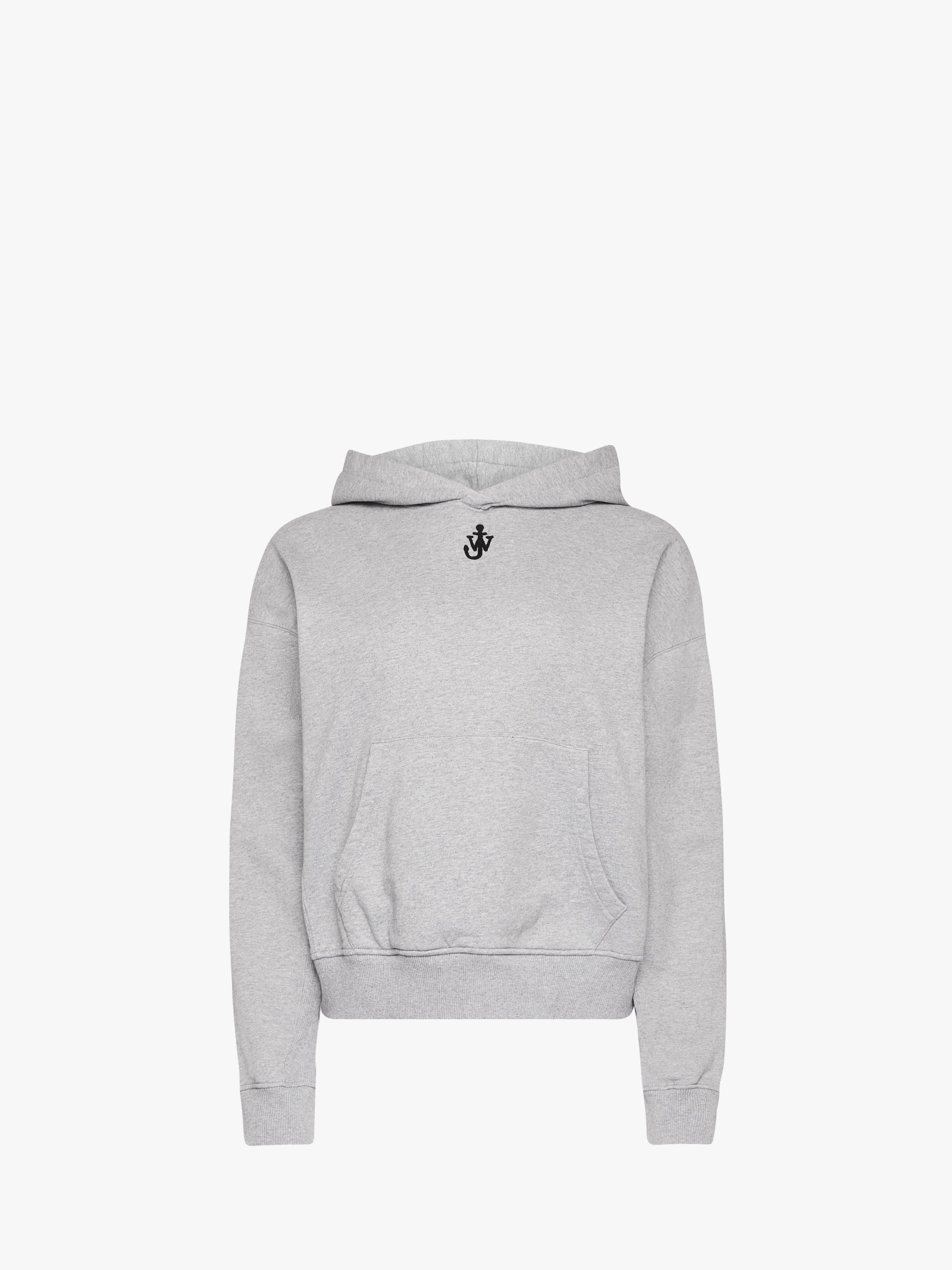 CL_ANCHOR EMBROIDERY CROPPEDHOODIE - DARK NAVY_JW0216PG1719