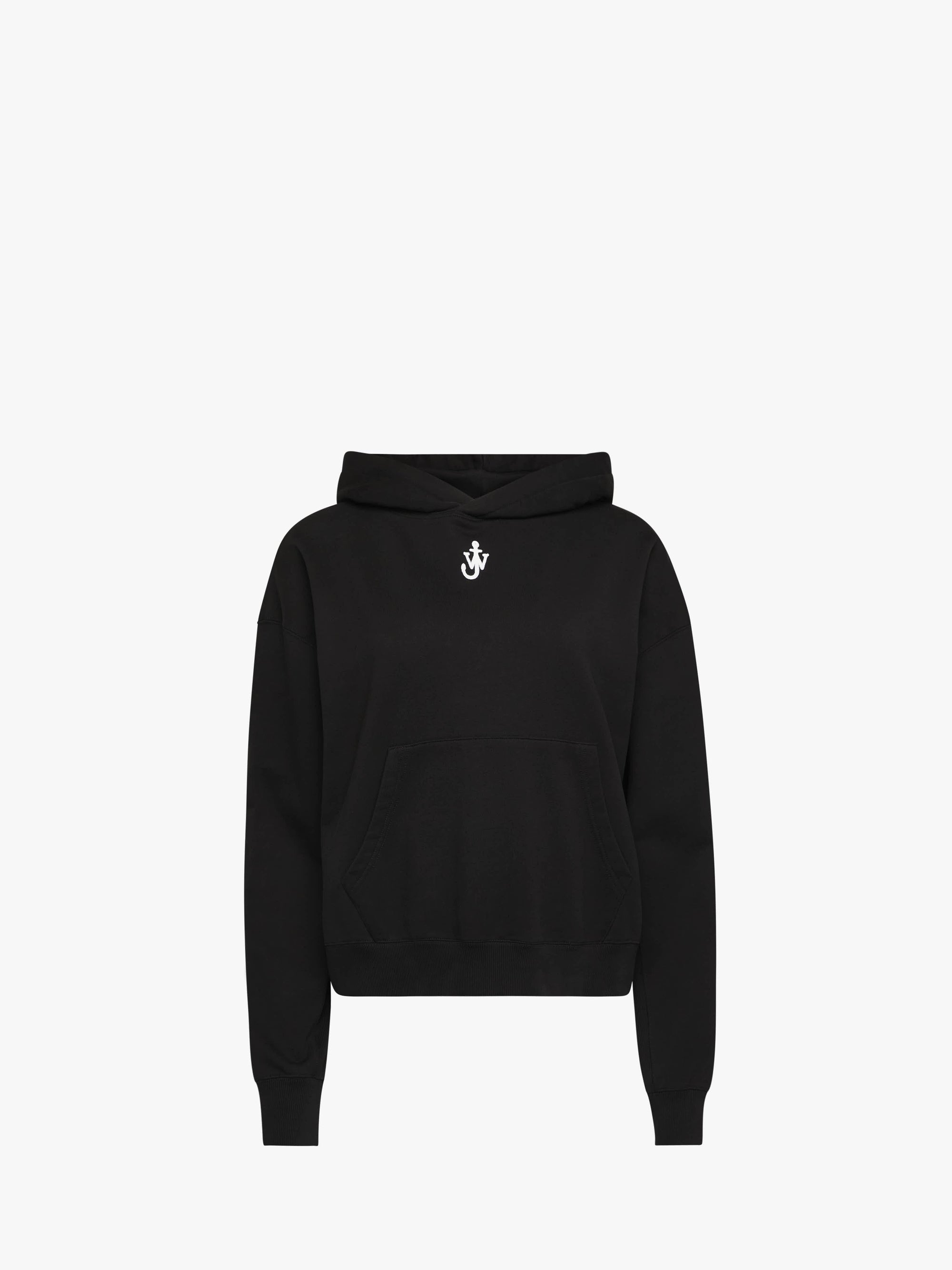 ANCHOR LOGO CROPPED HOODIE