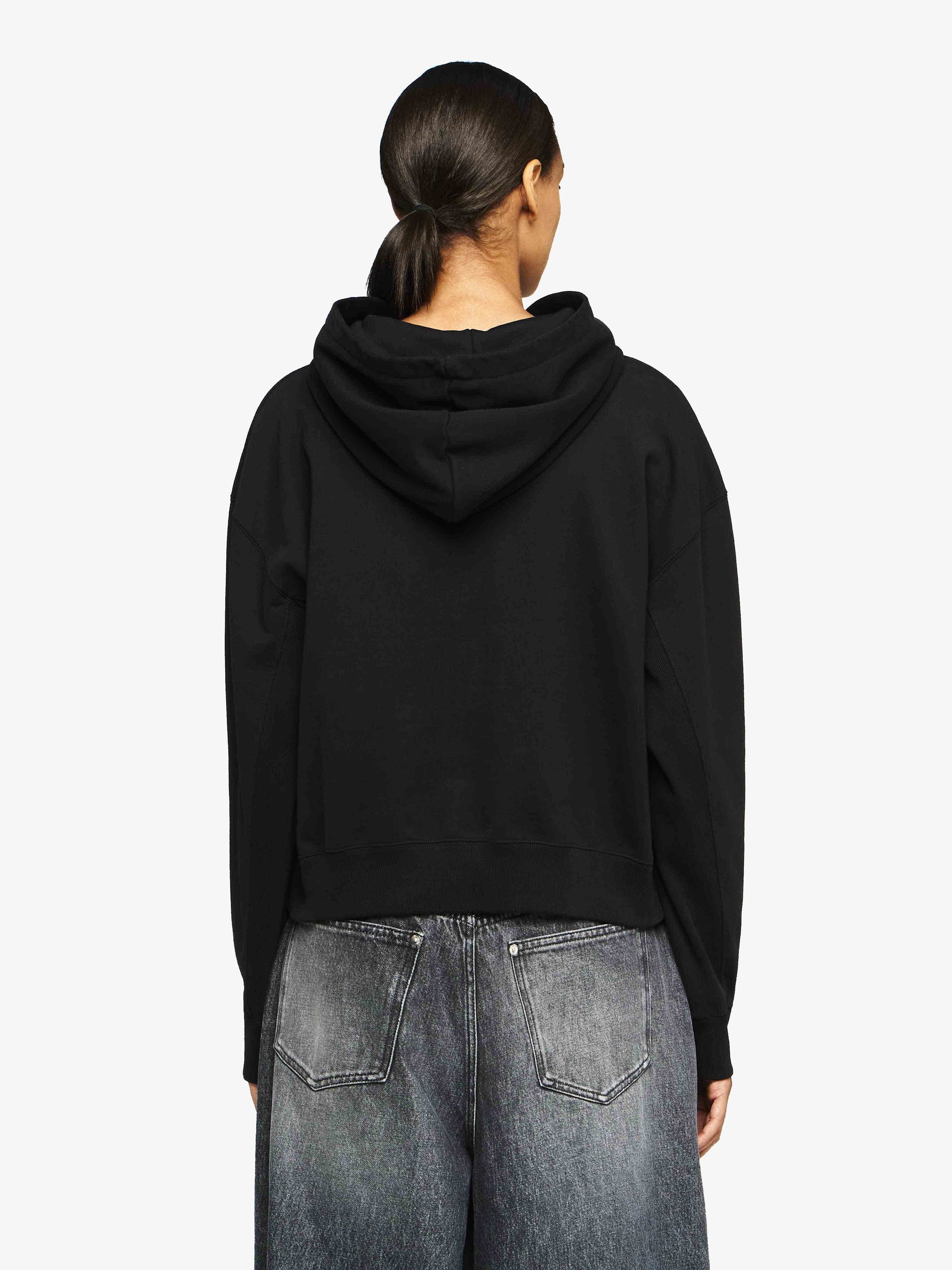 ANCHOR LOGO CROPPED HOODIE