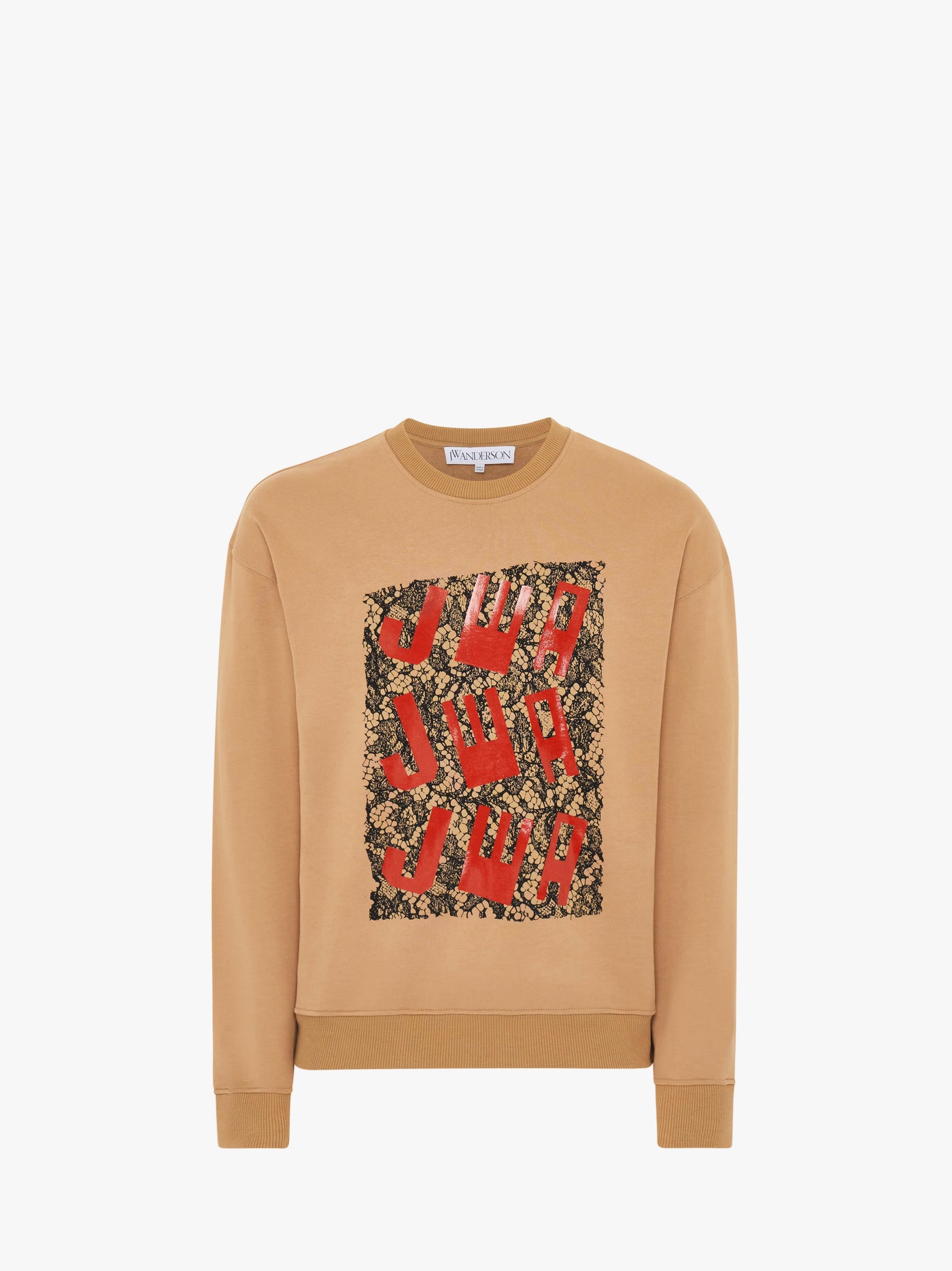 CL_JWA LACE PANEL SWEATSHIRT - BEIGE_JW0221PG1632