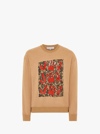 CL_JWA LACE PANEL SWEATSHIRT - BEIGE_JW0221PG1632