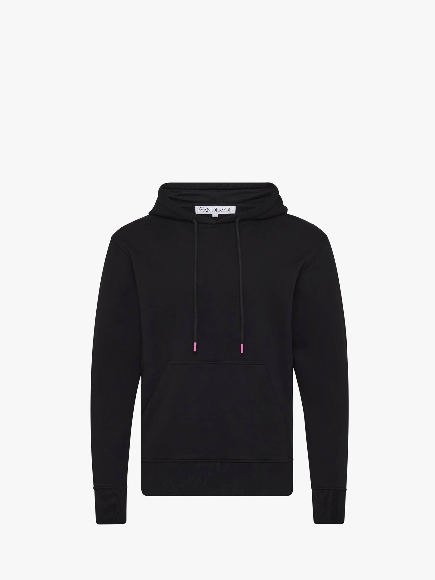 CL_JWA LACE BACK PANEL HOODIE - BLACK_JW0222PG1632