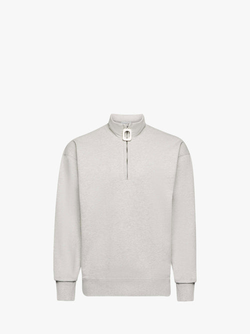 SWEATSHIRT WITH HALF ZIP