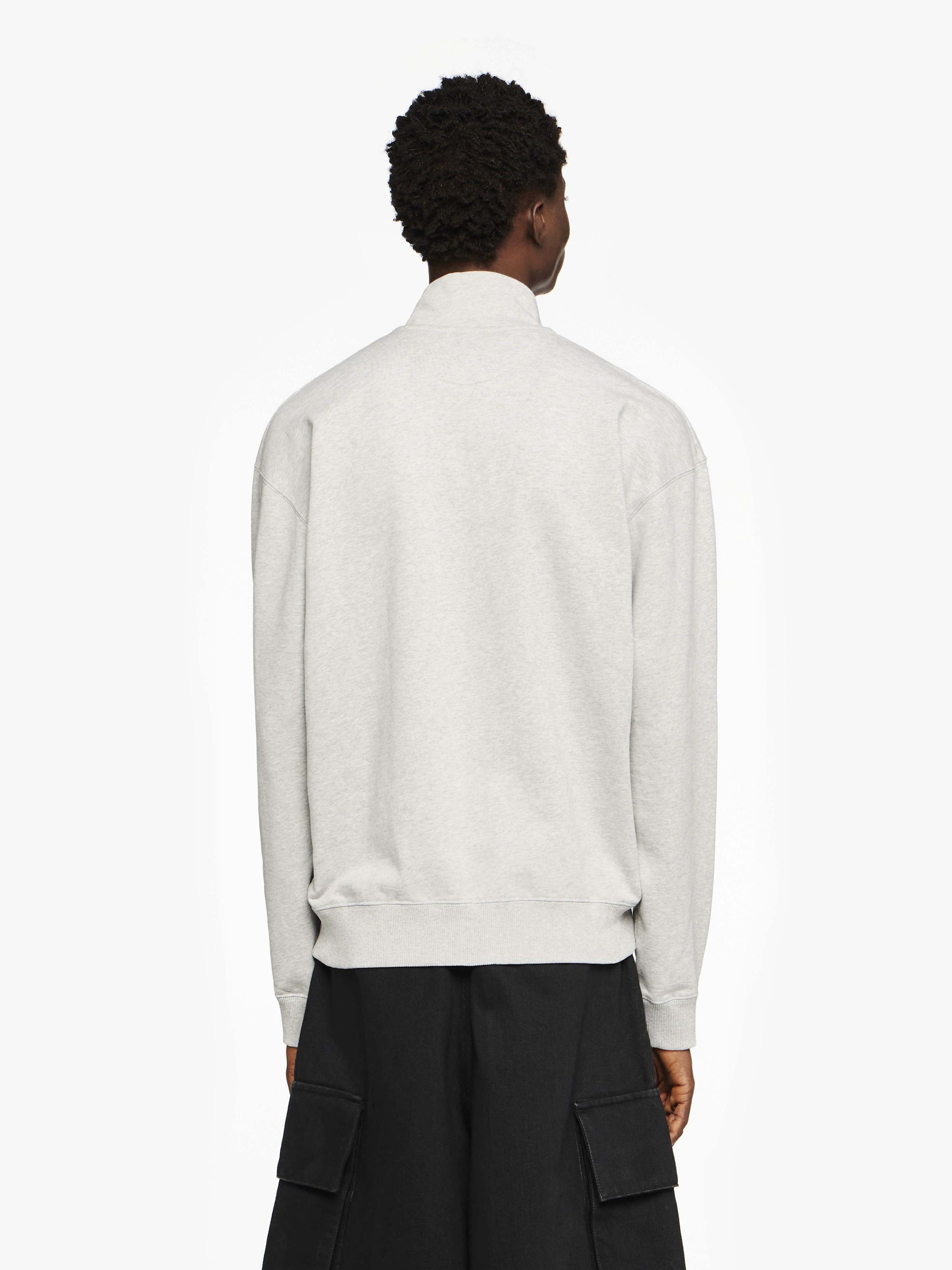 SWEATSHIRT WITH HALF ZIP