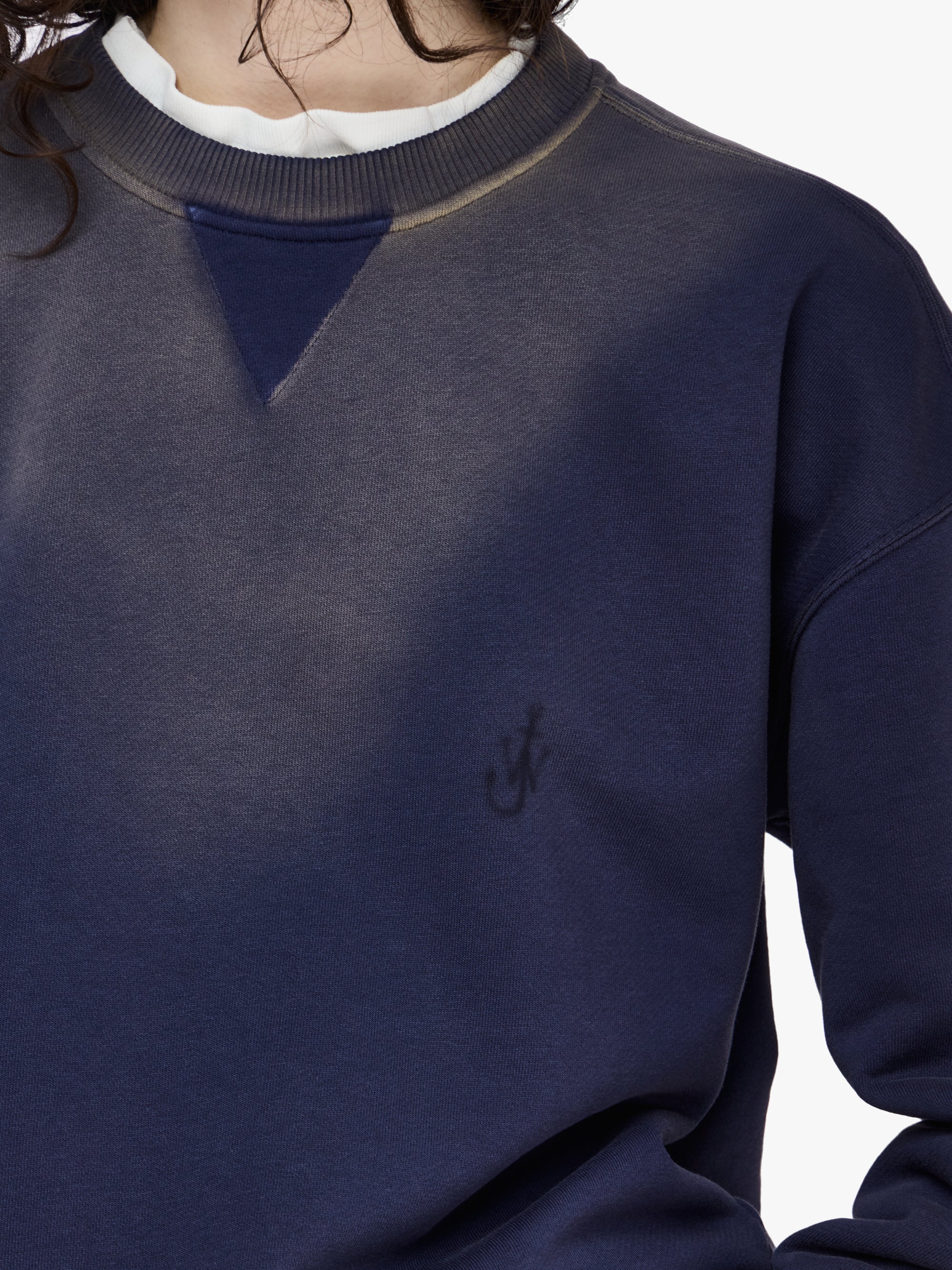 OVERSIZED ANCHOR LOGO SWEATSHIRT