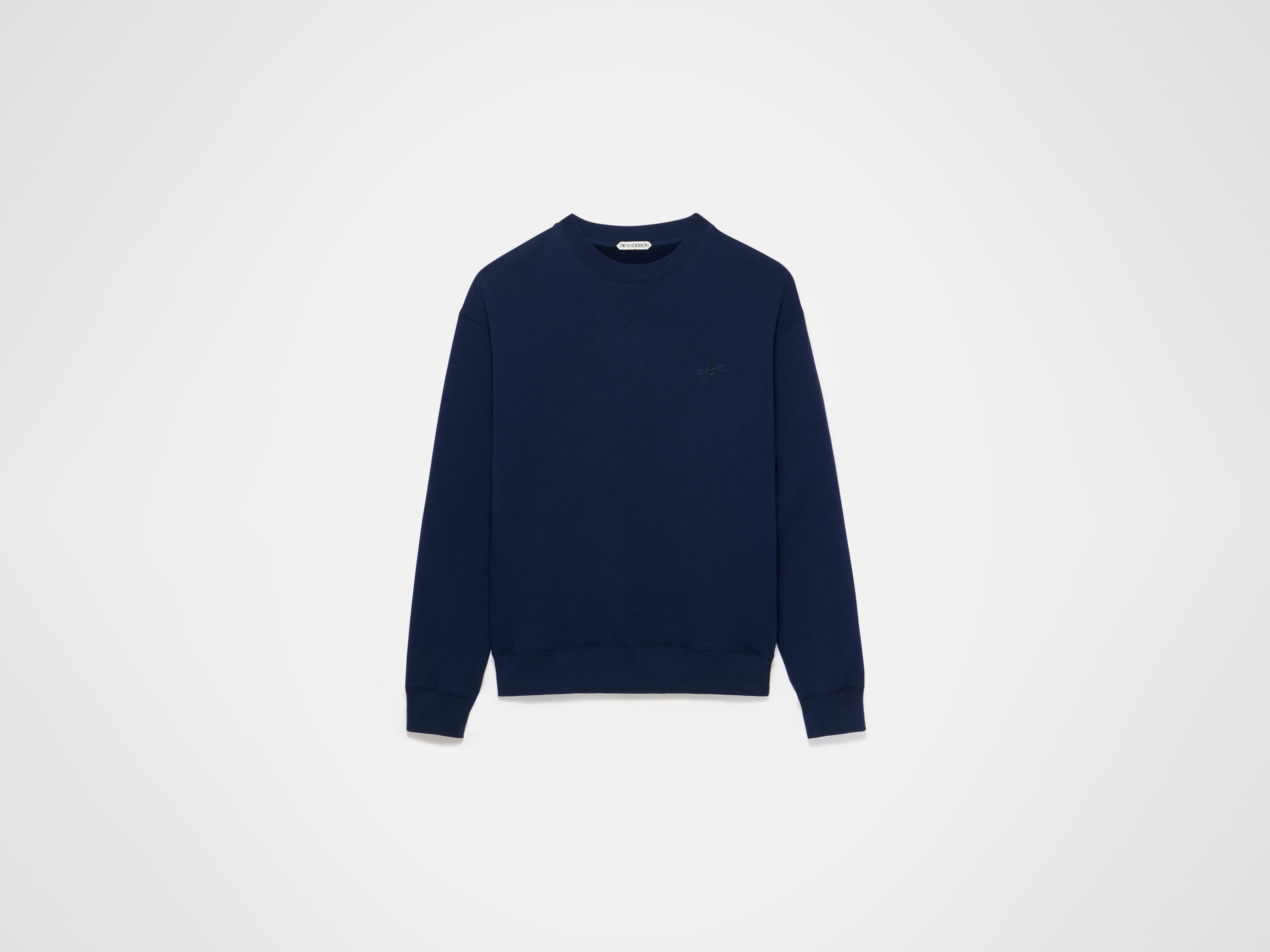 MENS RIBBON ANCHOR SWEATSHIRT IN NAVY in NAVY MENS RIBBON ANCHOR SWEATSHIRT IN NAVY in NAVY