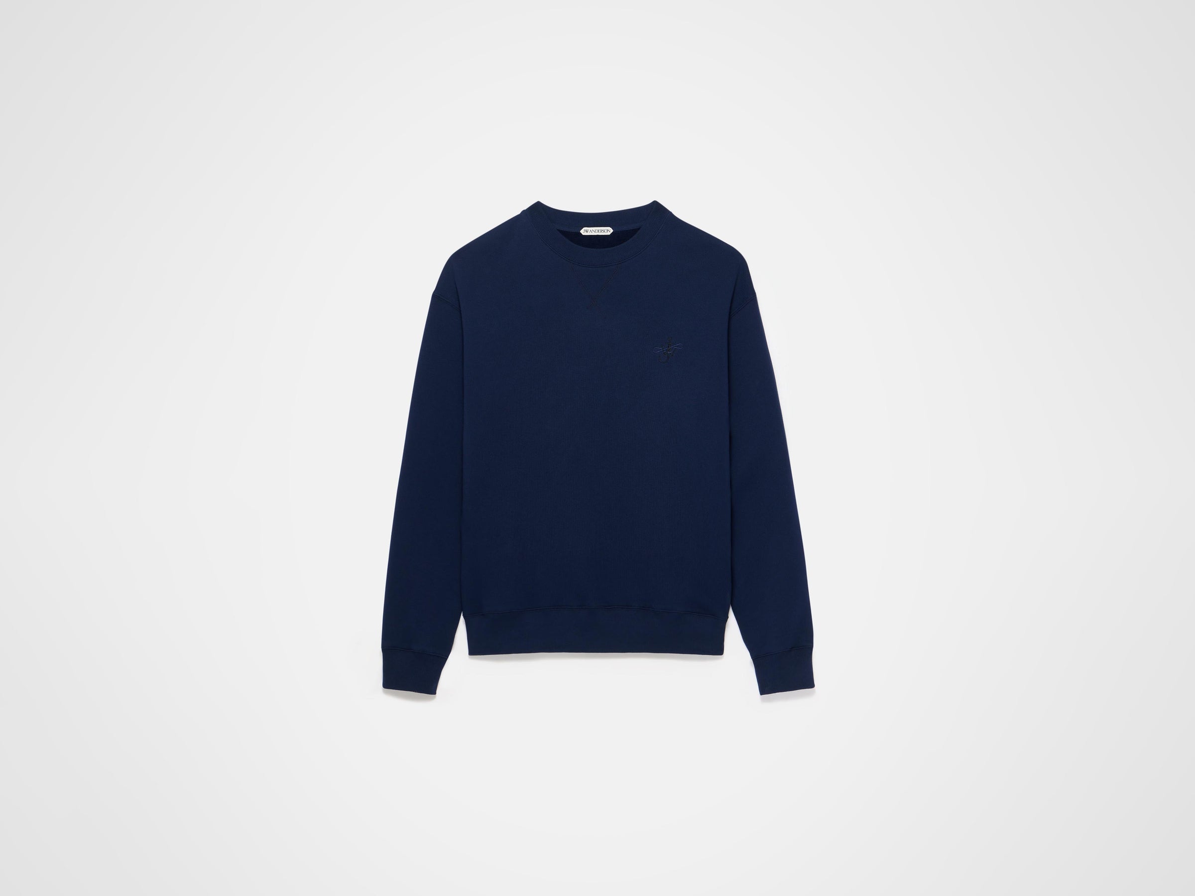 ribbon anchor sweatshirt navy Product Front 6