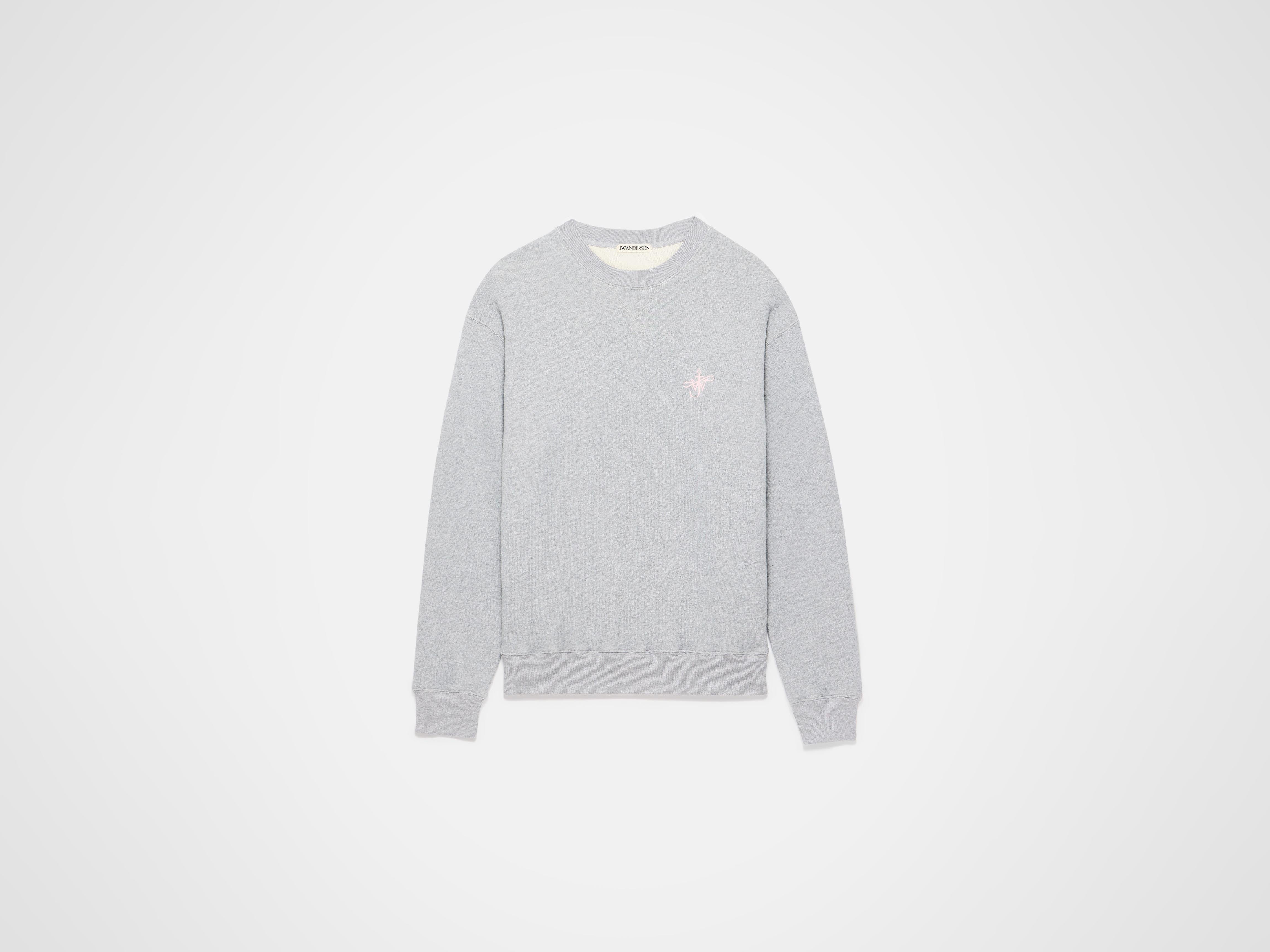 【新品未使用】JW ANDERSON ANCHOR FUNNEL JUMPER CL_ANCHOR EMBROIDERY UNDERPINNING - OFF WHITE_JO0276PG1846