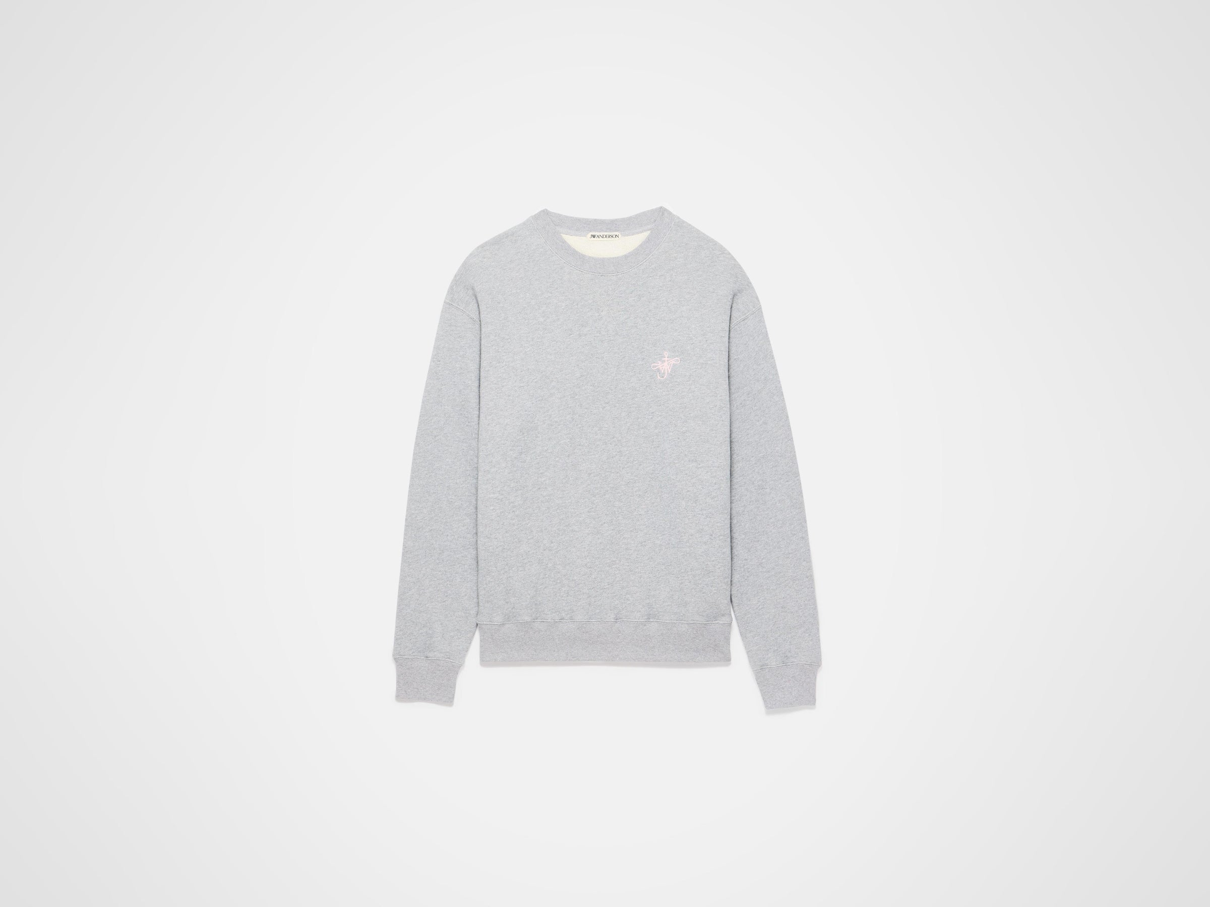ribbon anchor sweatshirt mid grey melange Product Front 6