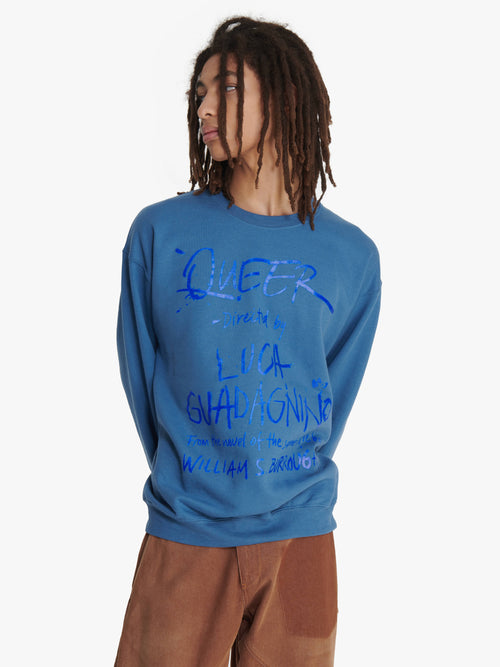 JW ANDERSON X QUEER SWEATSHIRT WITH TEXT PRINT