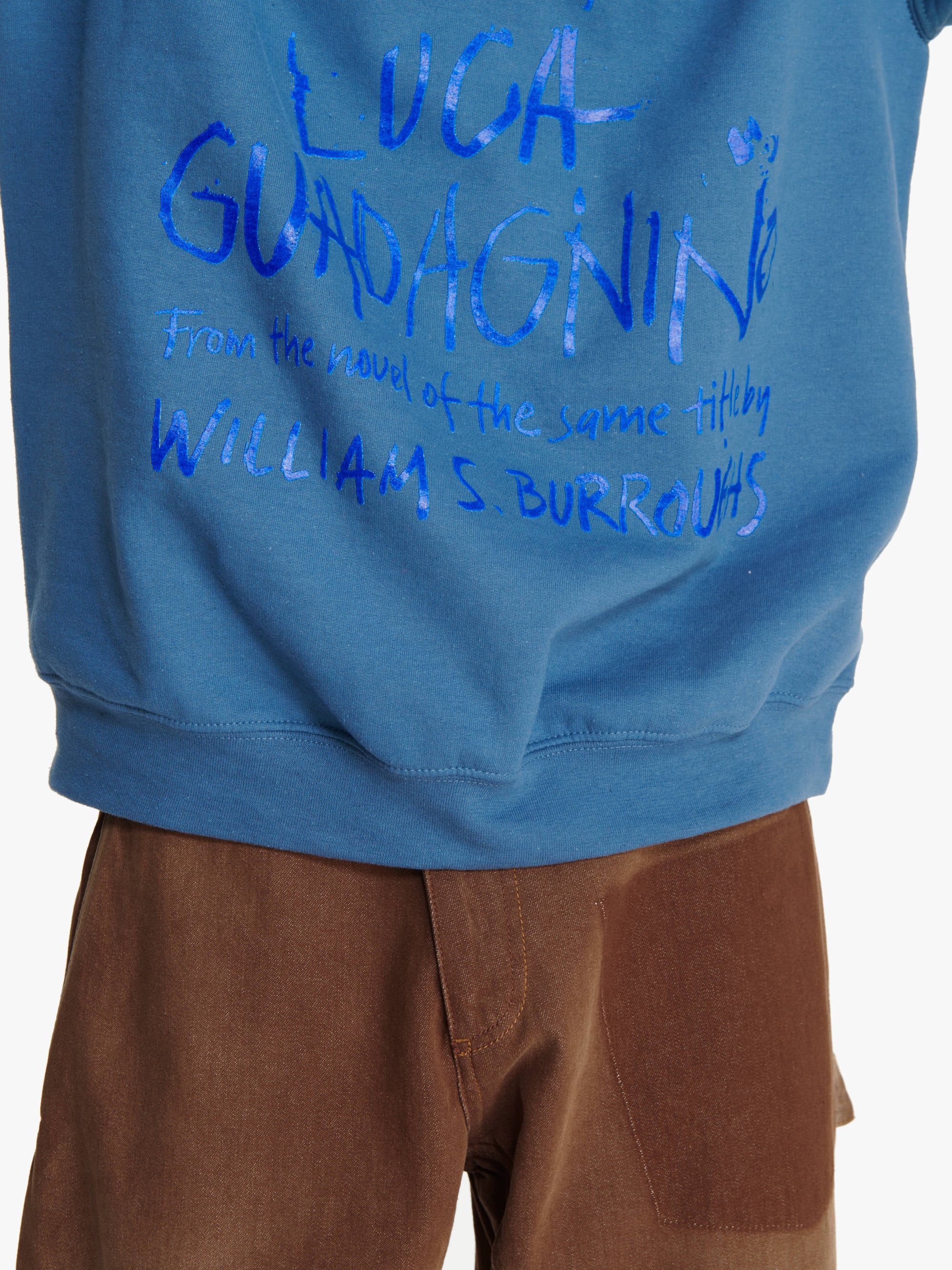 JW ANDERSON X QUEER SWEATSHIRT WITH TEXT PRINT