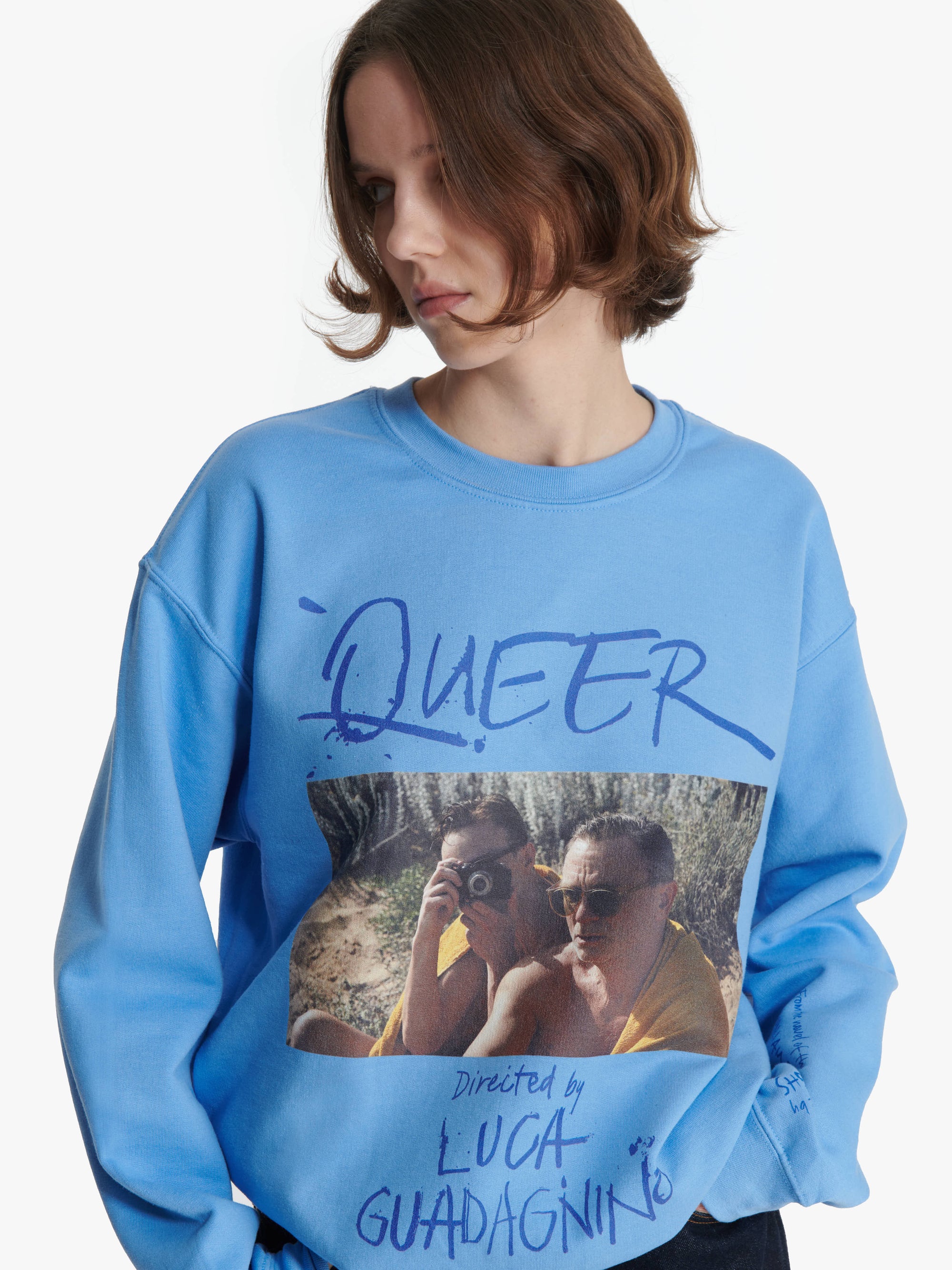 JW ANDERSON X QUEER SWEATSHIRT WITH PHOTO PRINT