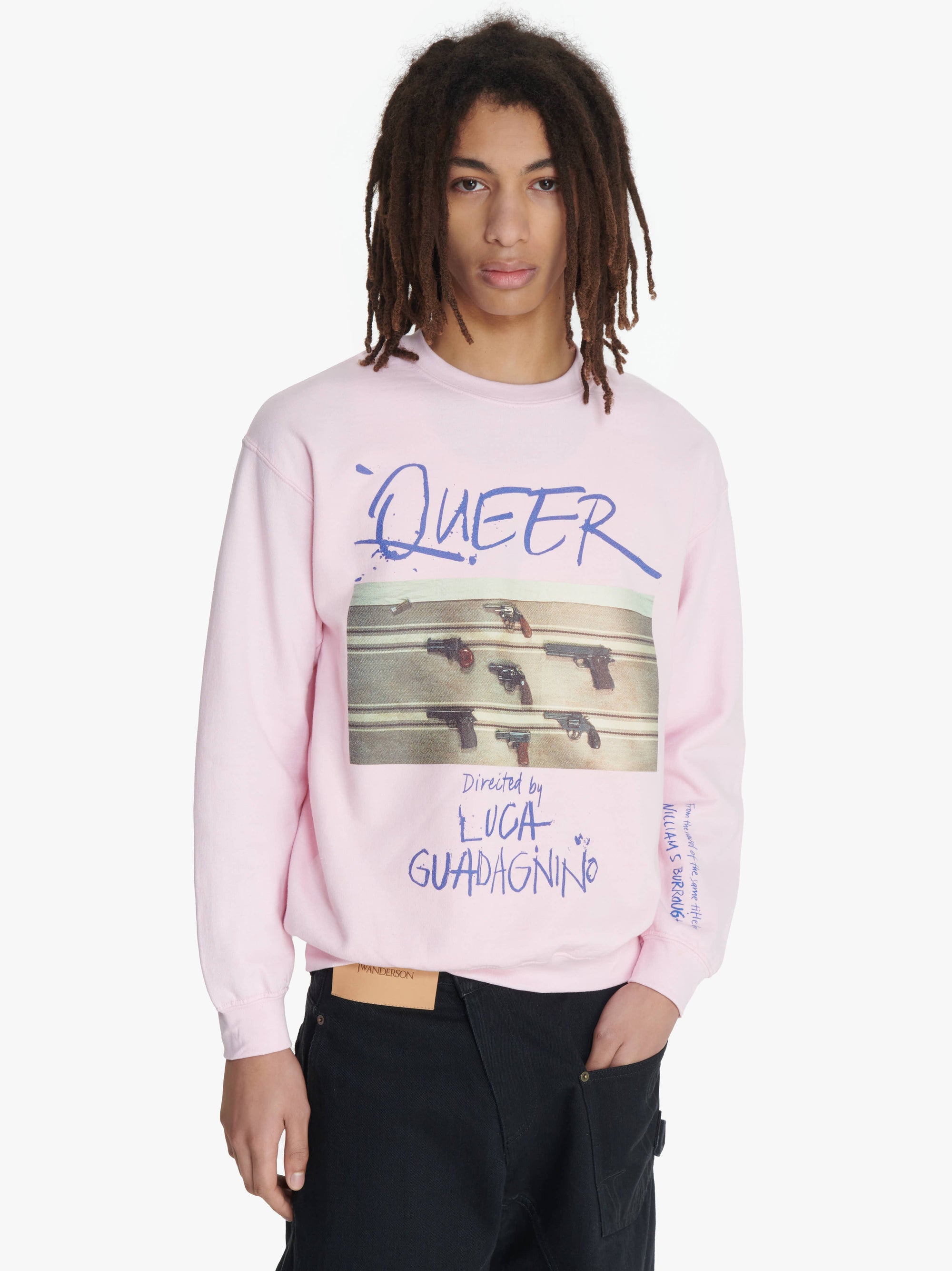 JW ANDERSON X QUEER SWEATSHIRT WITH PHOTO PRINT