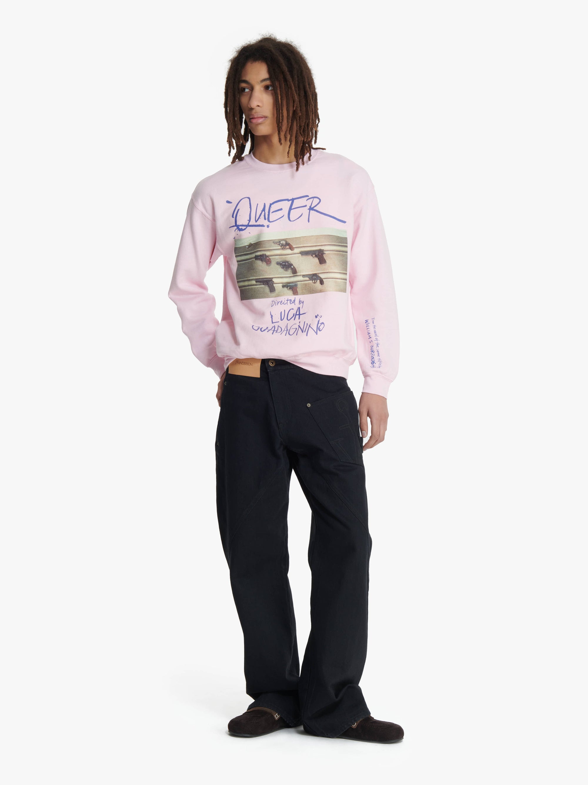 JW ANDERSON X QUEER SWEATSHIRT WITH PHOTO PRINT