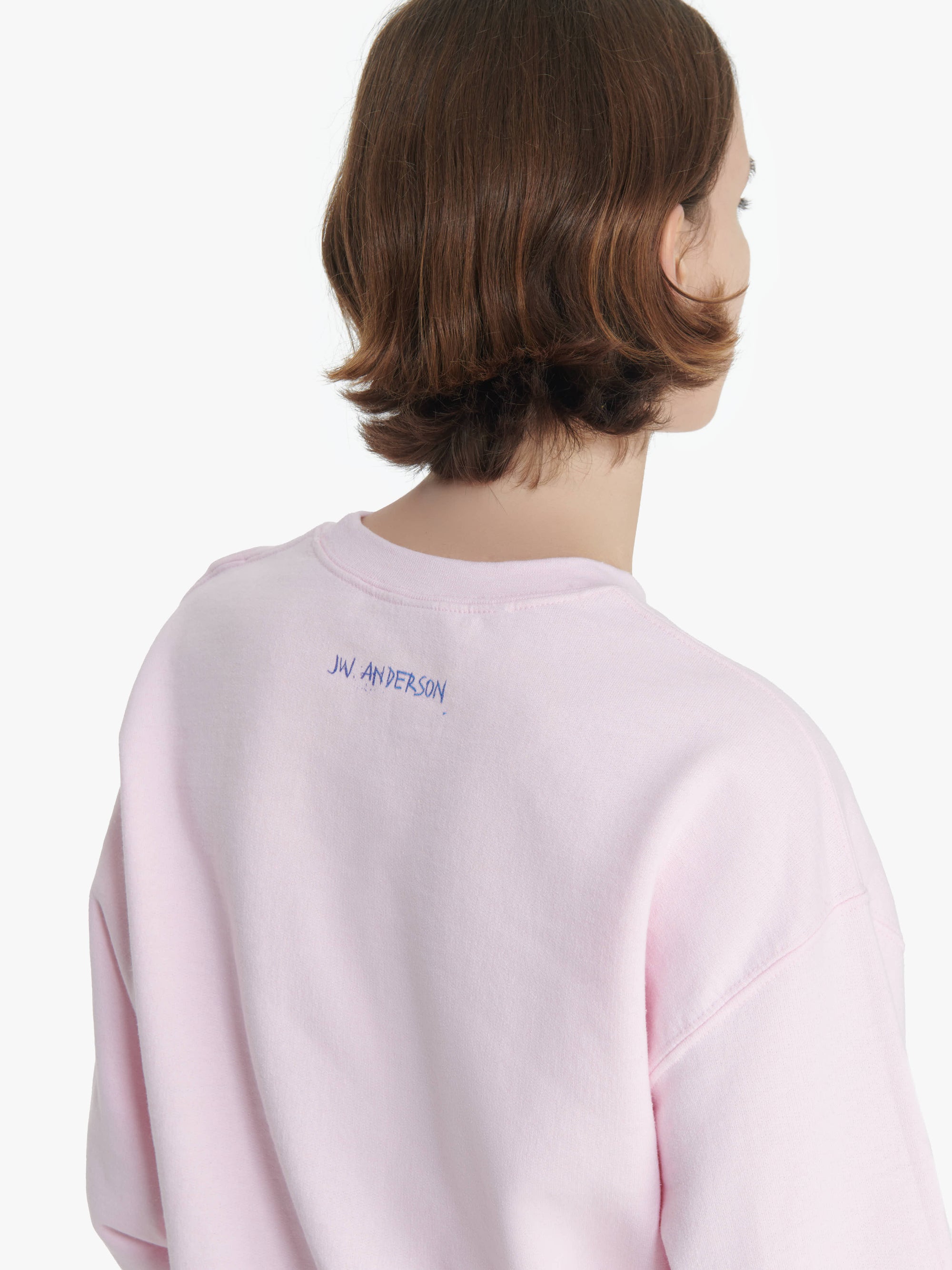 JW ANDERSON X QUEER SWEATSHIRT WITH PHOTO PRINT