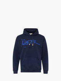 CL_QUEER TEXT HOODIE - NAVY_JW0252PG1829
