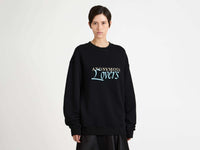 CL_ANONYMOUS LOVERS SWEATSHIRT - WASHED BLACK_JW0276PG1905