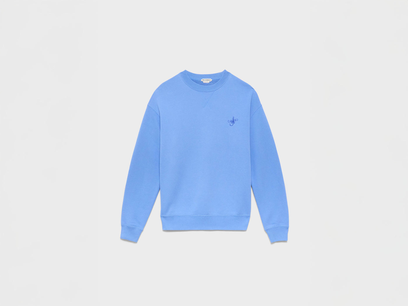 WOMENS RIBBON ANCHOR SWEATSHIRT IN WASHED BLUE