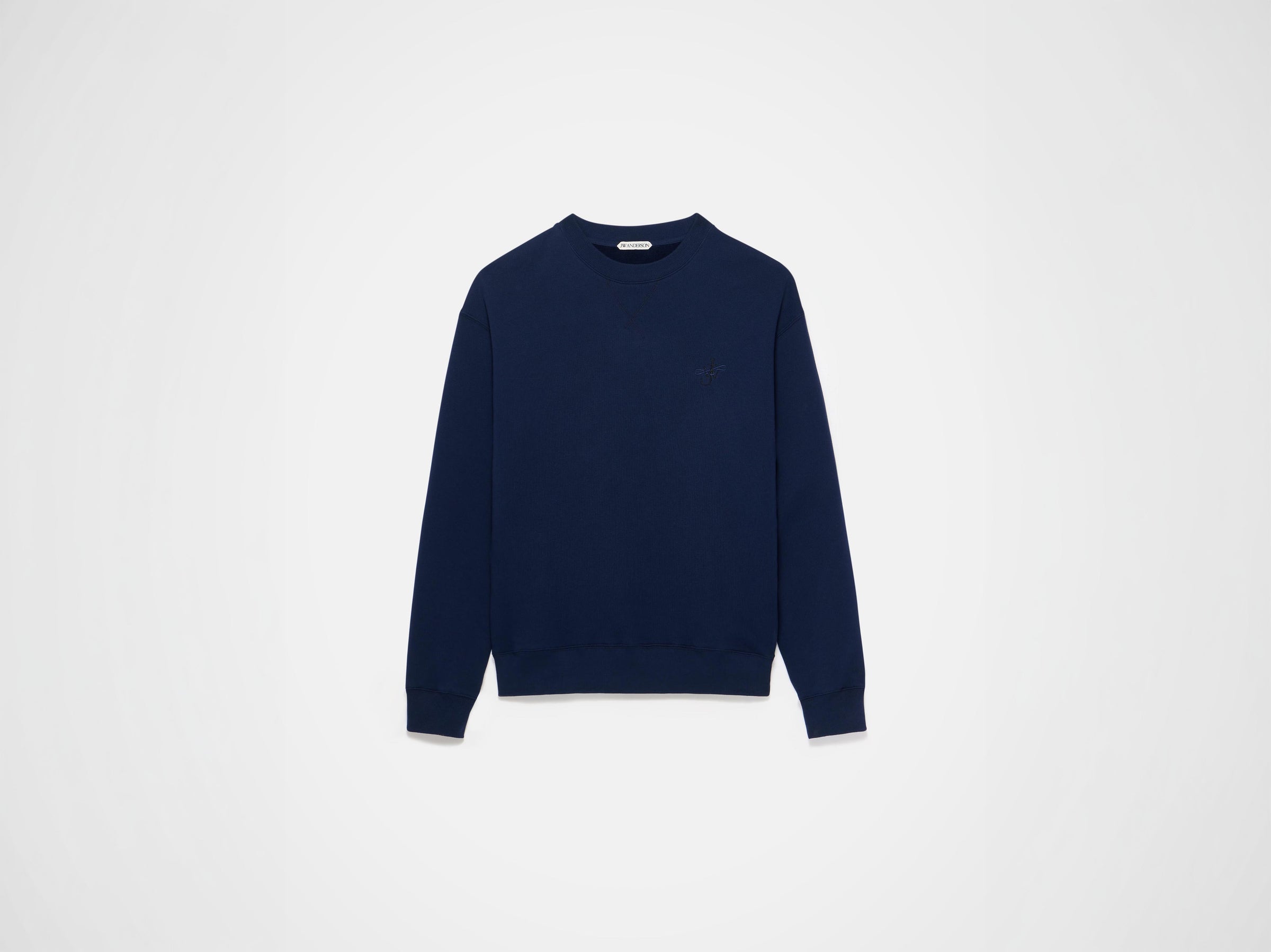 WOMENS RIBBON ANCHOR SWEATSHIRT IN NAVY