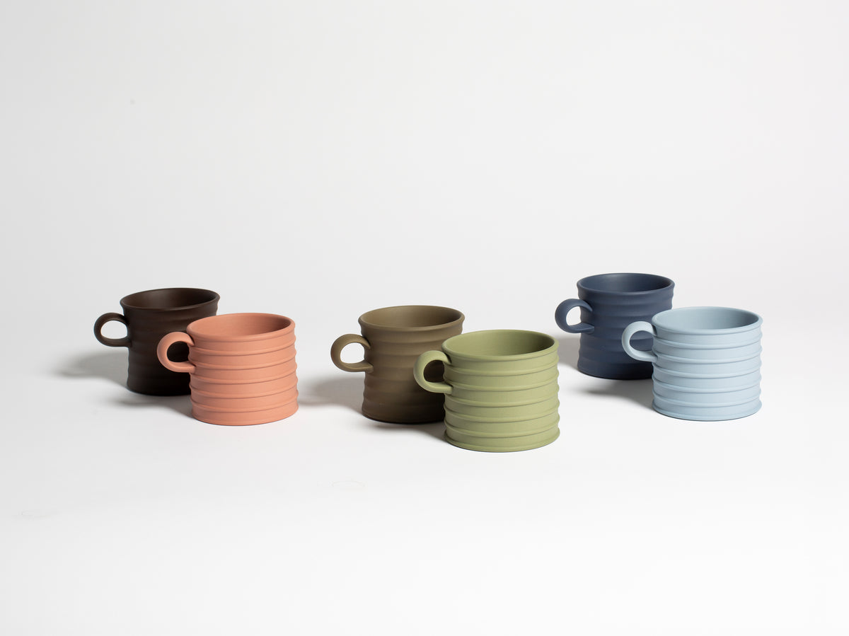 WEDGWOOD GREEK CUPS IN GREEN
