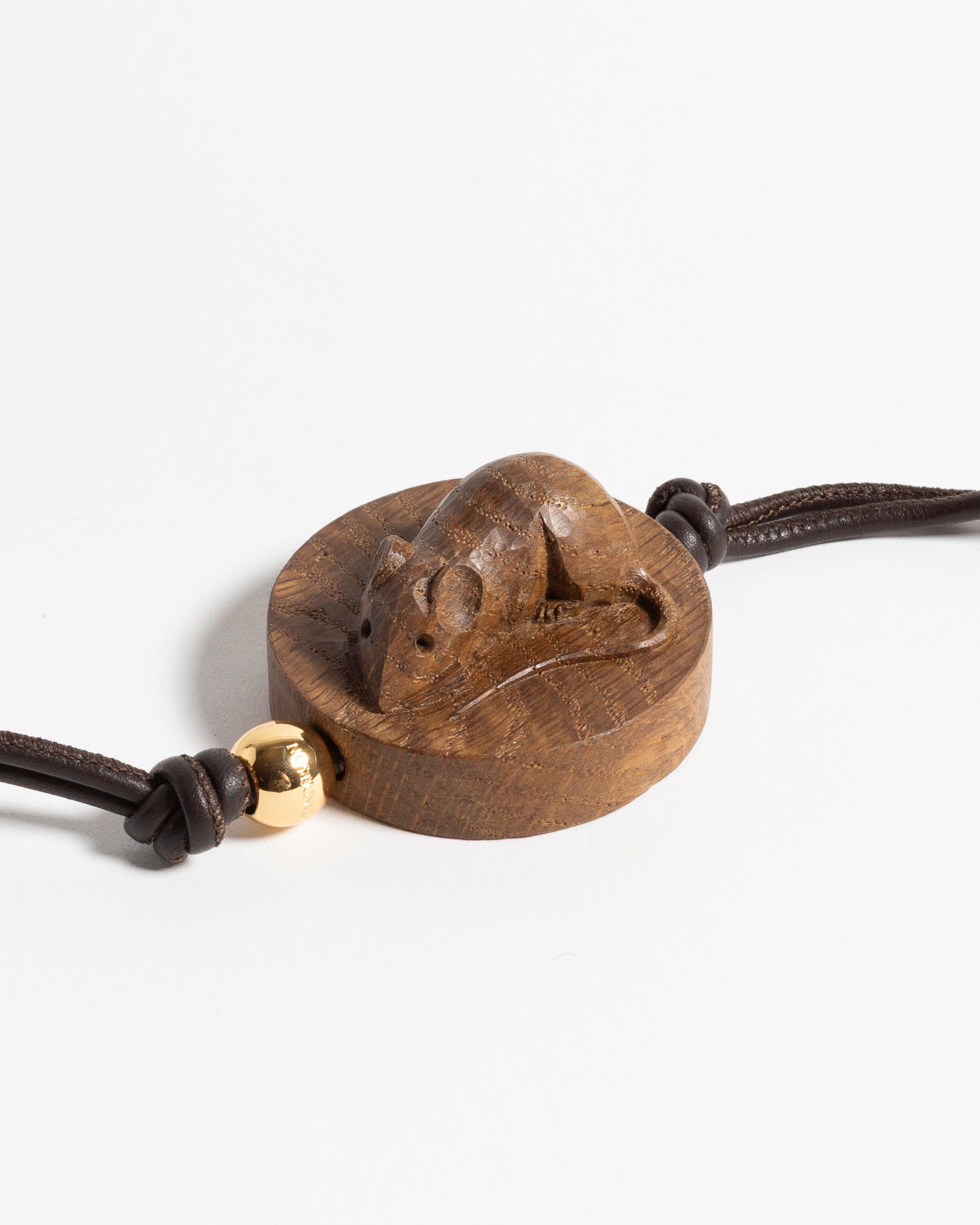 JW ANDERSON X MOUSEMAN CHARM IN BROWN