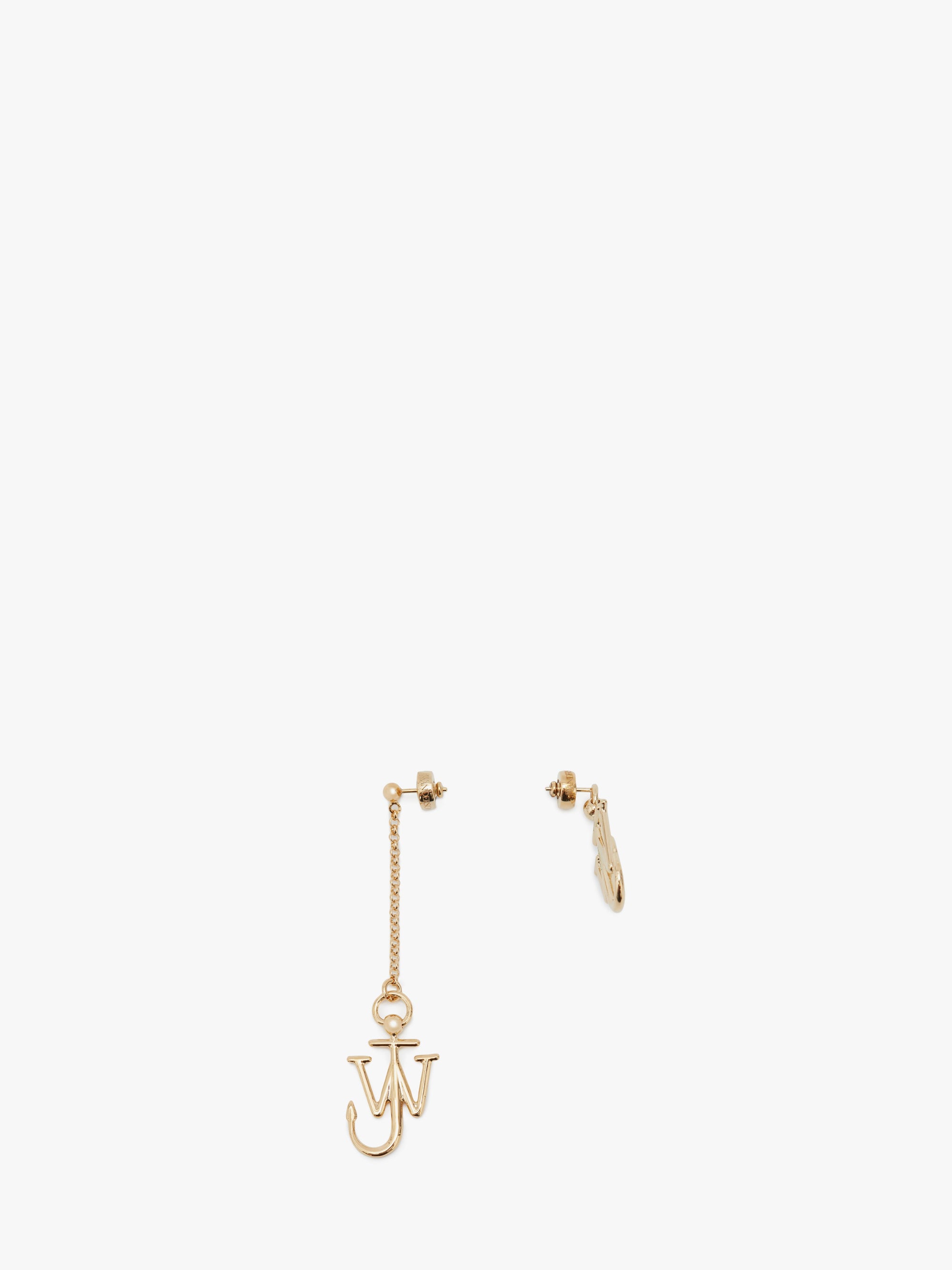 ASYMMETRIC ANCHOR EARRINGS