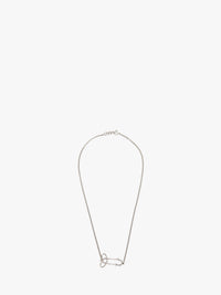 CL_PENIS PIN PENDANT NECKLACE - SILVER TONE_JY0213OT0023