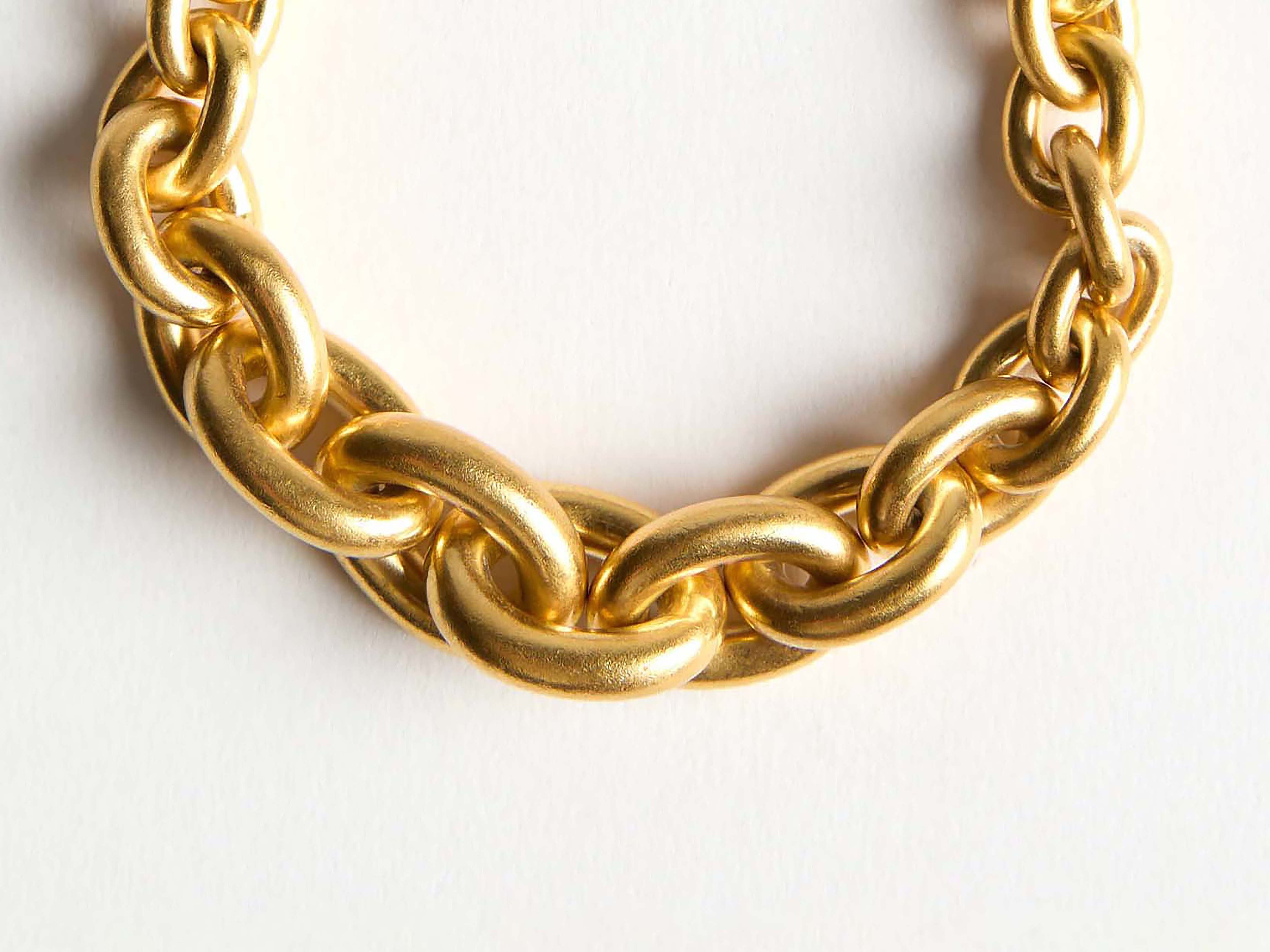 CHAIN-LINK BRACELET IN 18KT YELLOW GOLD in GOLD JY0269OT0089120O/S