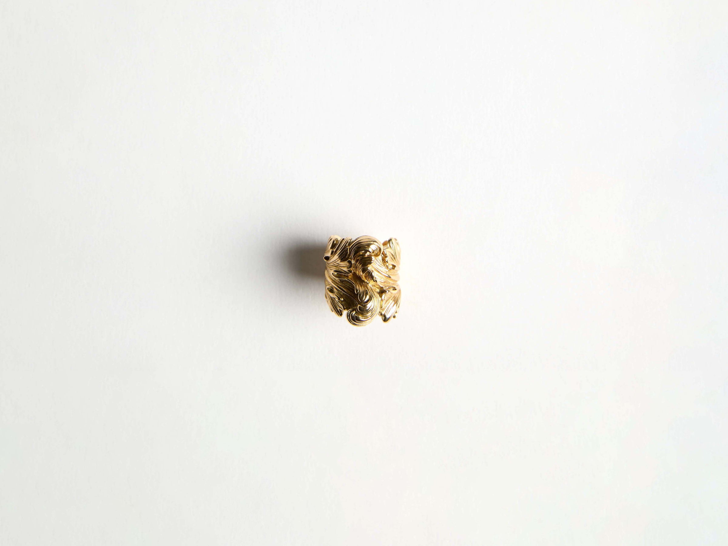 casted ring gold Product Front 5