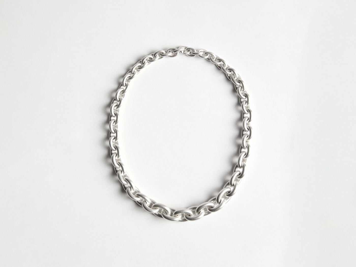 chain necklace white Product Front 1