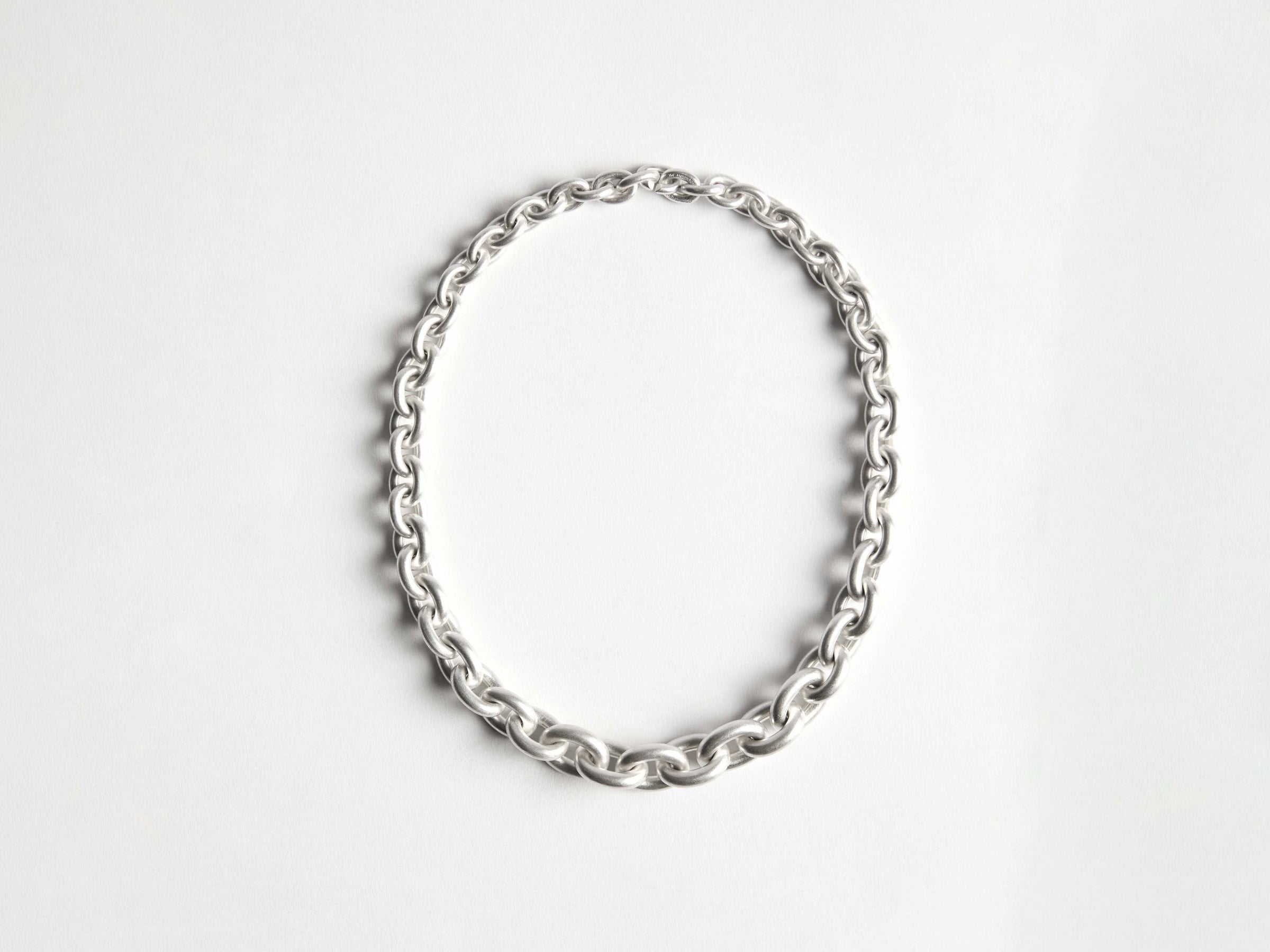 chain necklace white Product Front 1