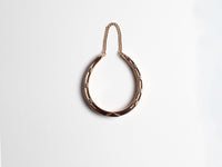 HORSESHOE BANGLE IN 15kt GOLD