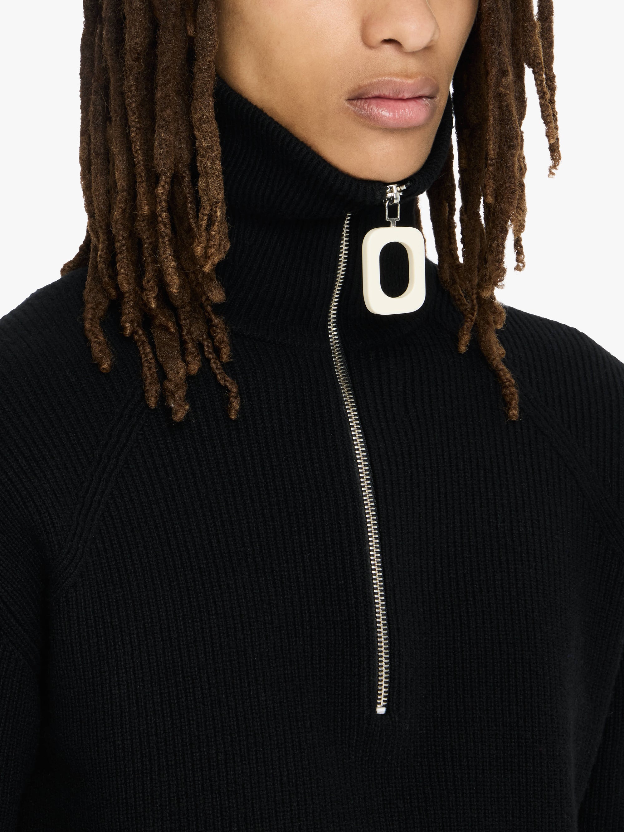 SWEATER WITH HALF ZIP