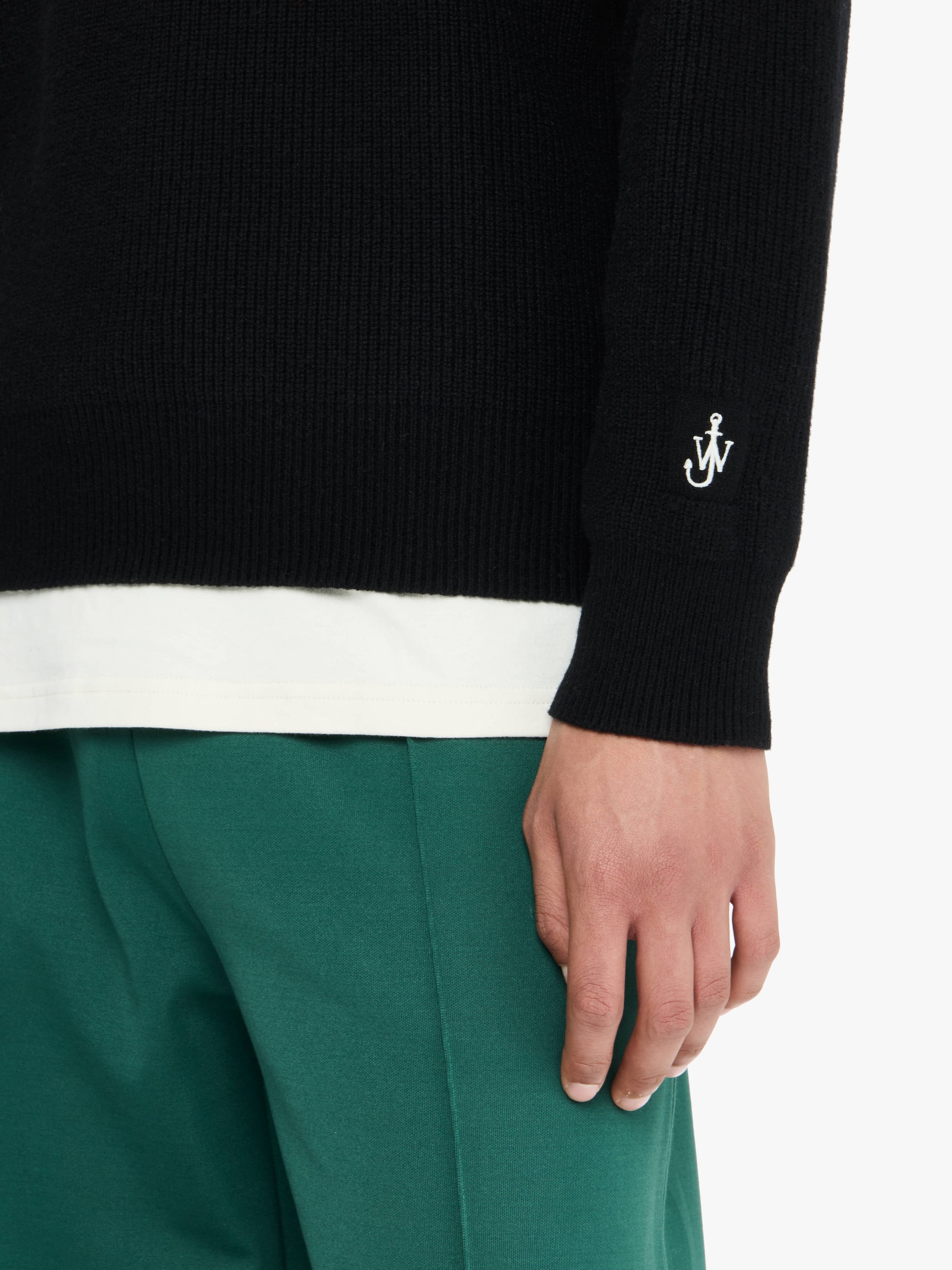 SWEATER WITH HALF ZIP