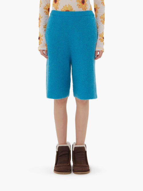 KNITTED BERMUDA SHORTS