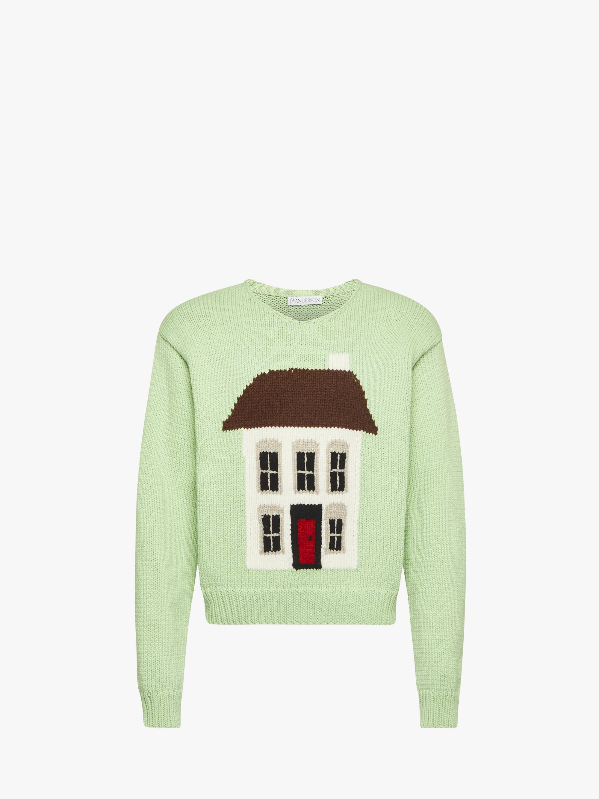 'HOUSE' INTARSIA SWEATER