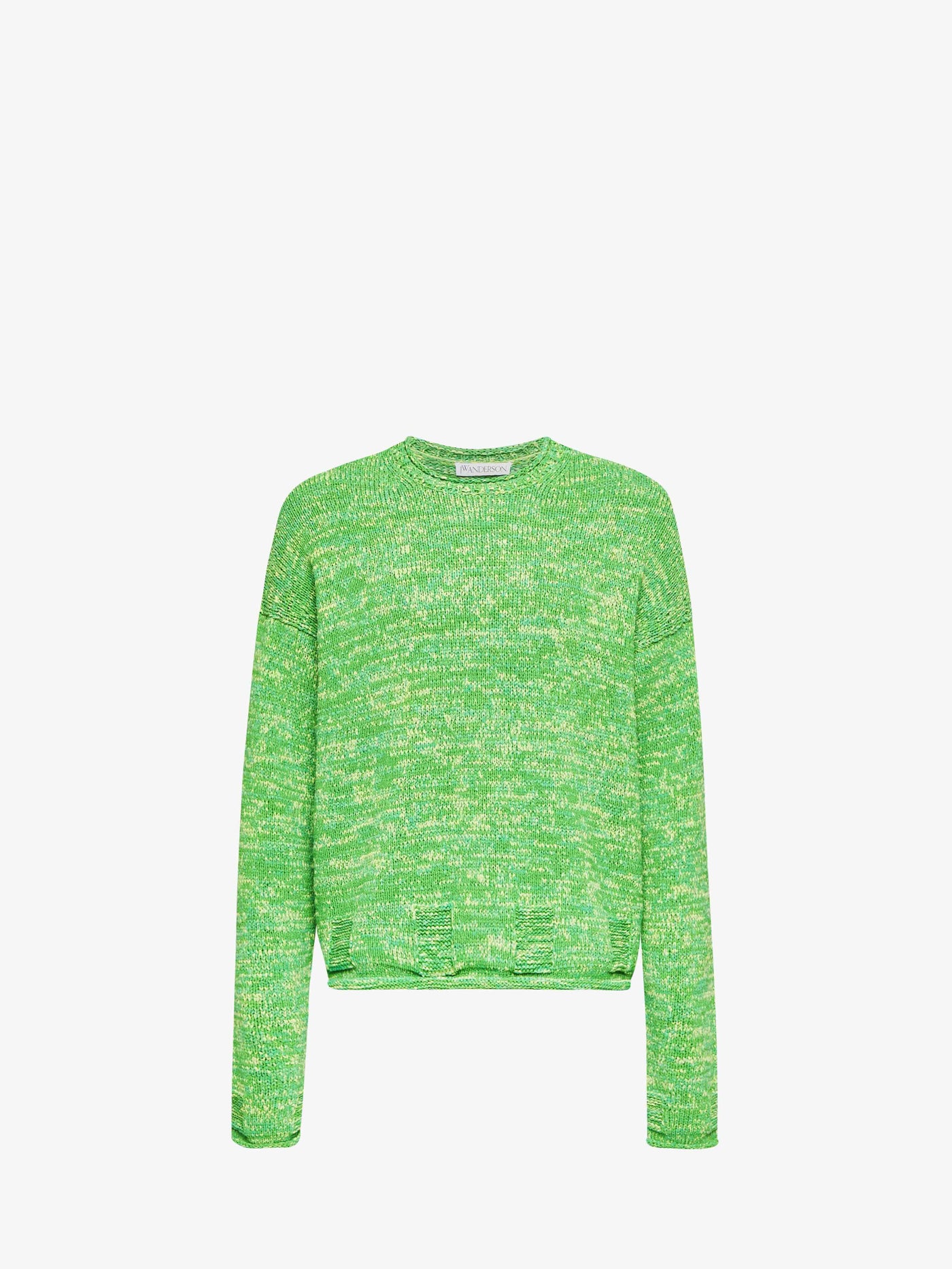 CL_SPACE DYE JUMPER - AQUA_KW1350YN0409