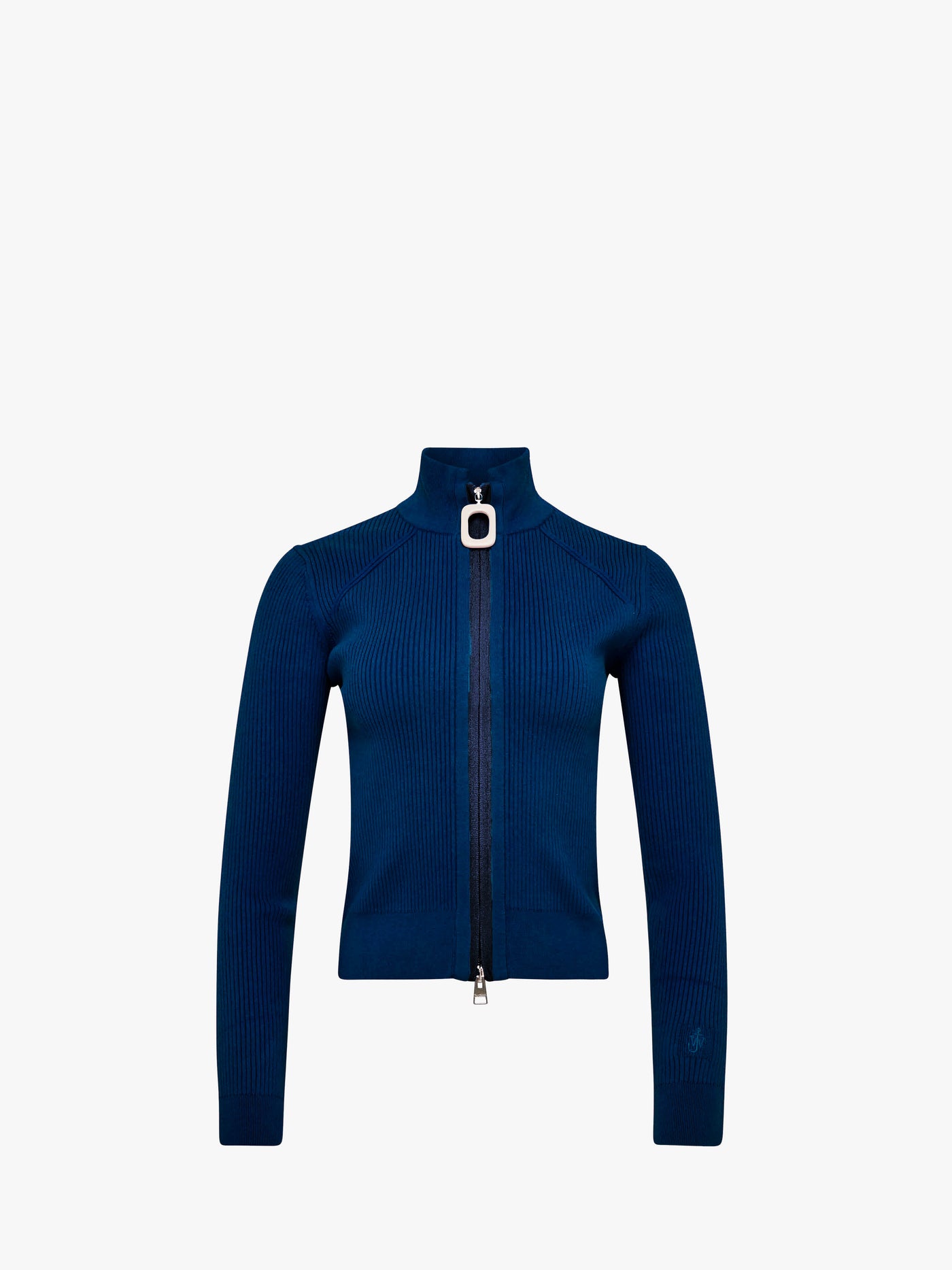 CL_FITTED ZIP UP CARDIGAN - BEIGE_KW1353YN0398