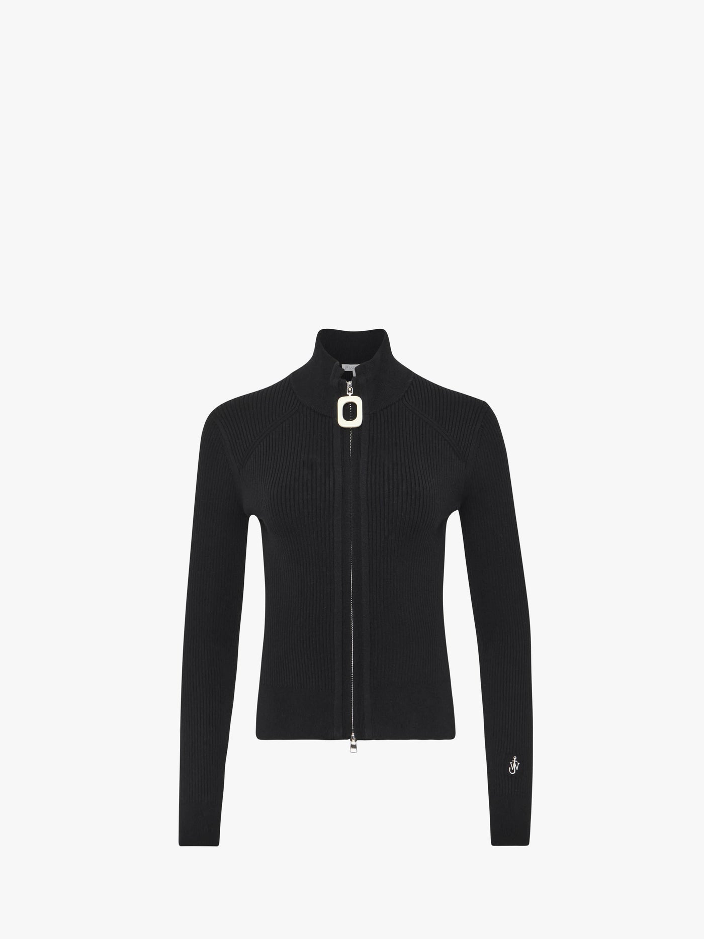 CL_FITTED ZIP UP CARDIGAN - BEIGE_KW1353YN0398