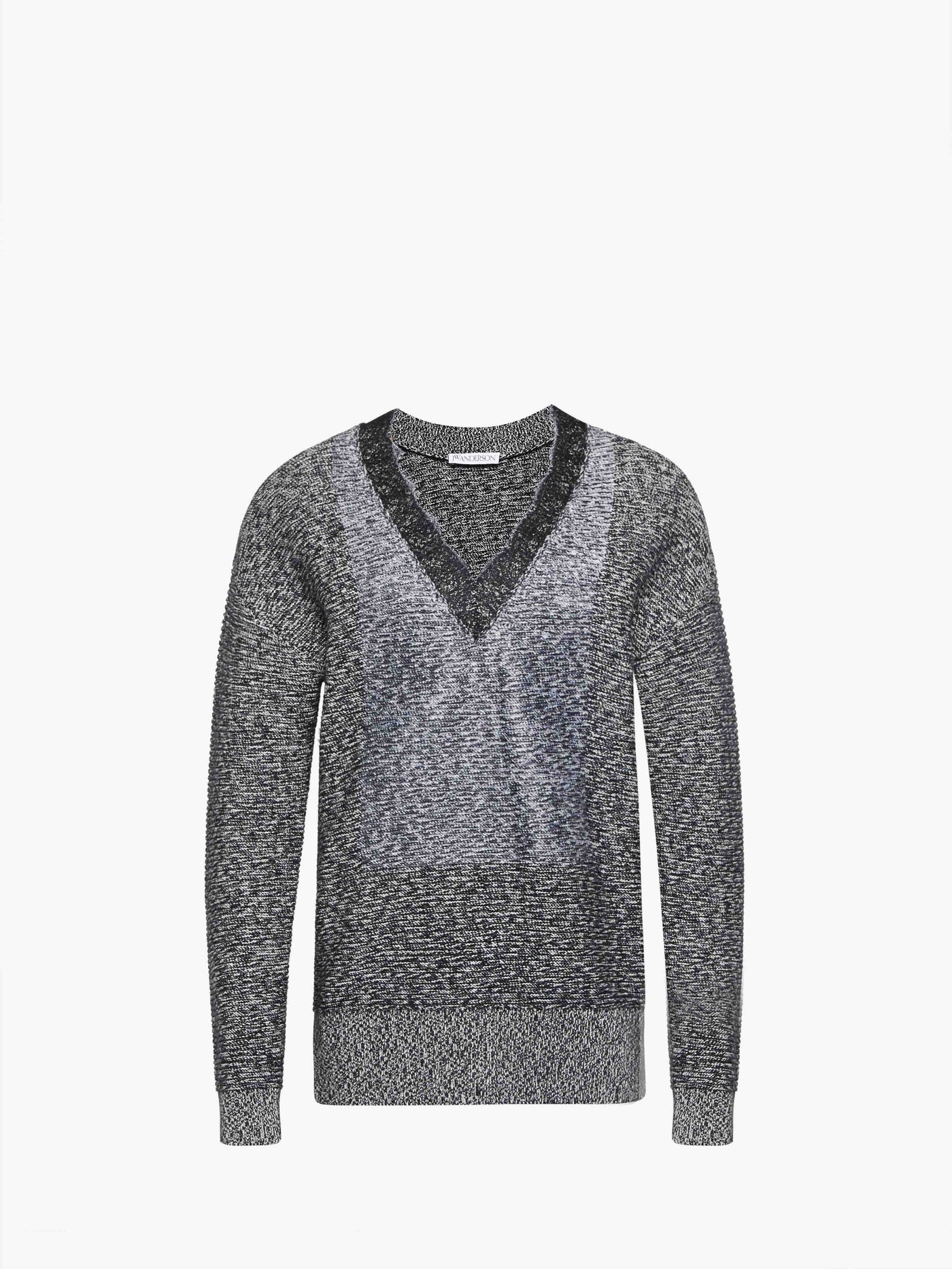 CL_LACE TRIM V NECK JUMPER - LAVENDER_KW1360YN0402