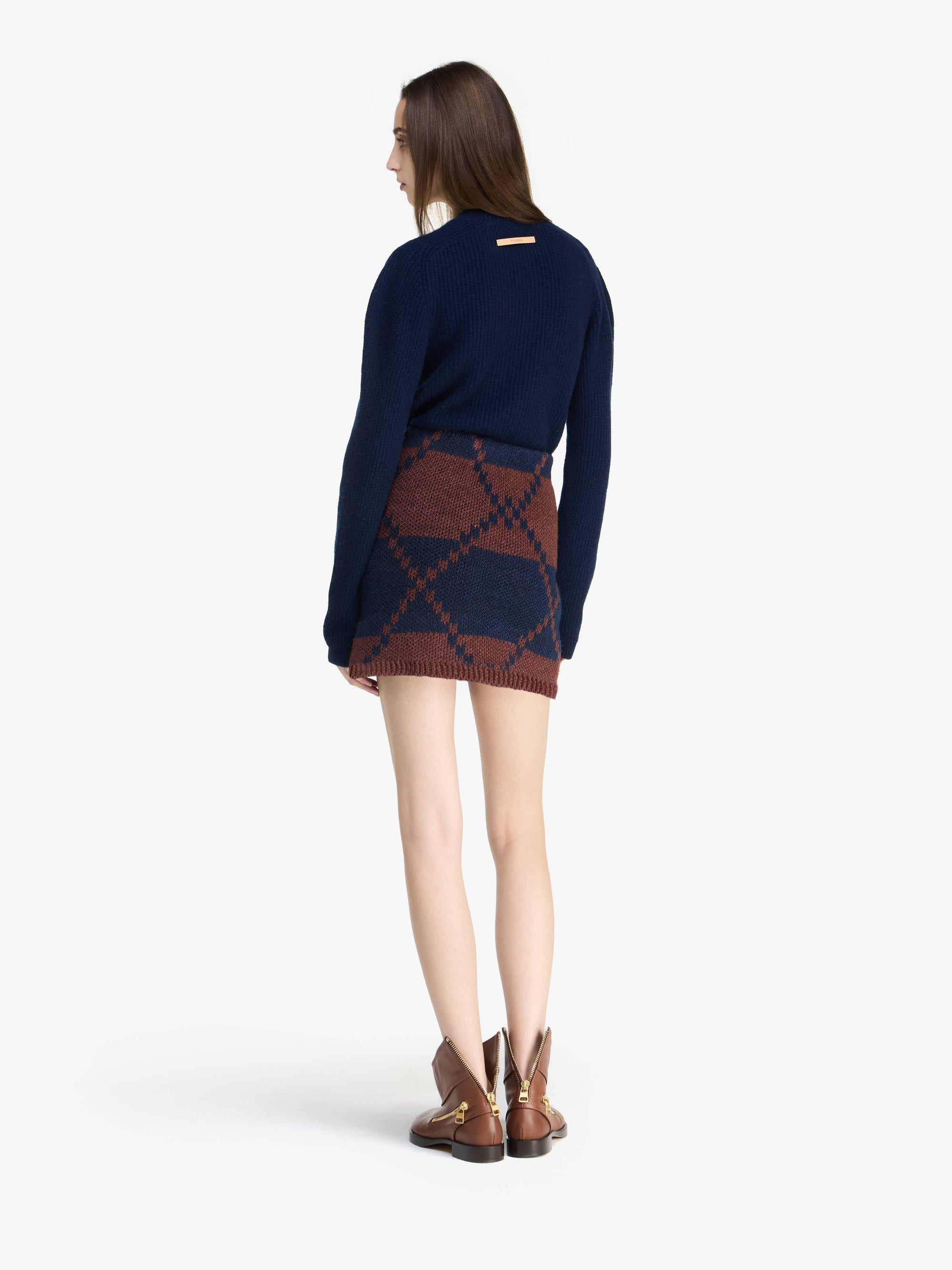 FAIRISLE MINI SKIRT