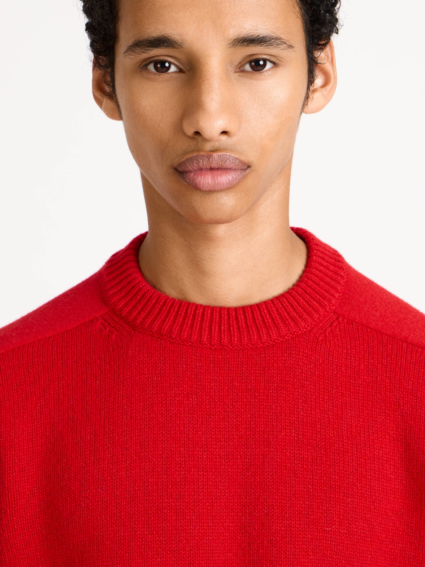 raglan jumper red Model Detail 3