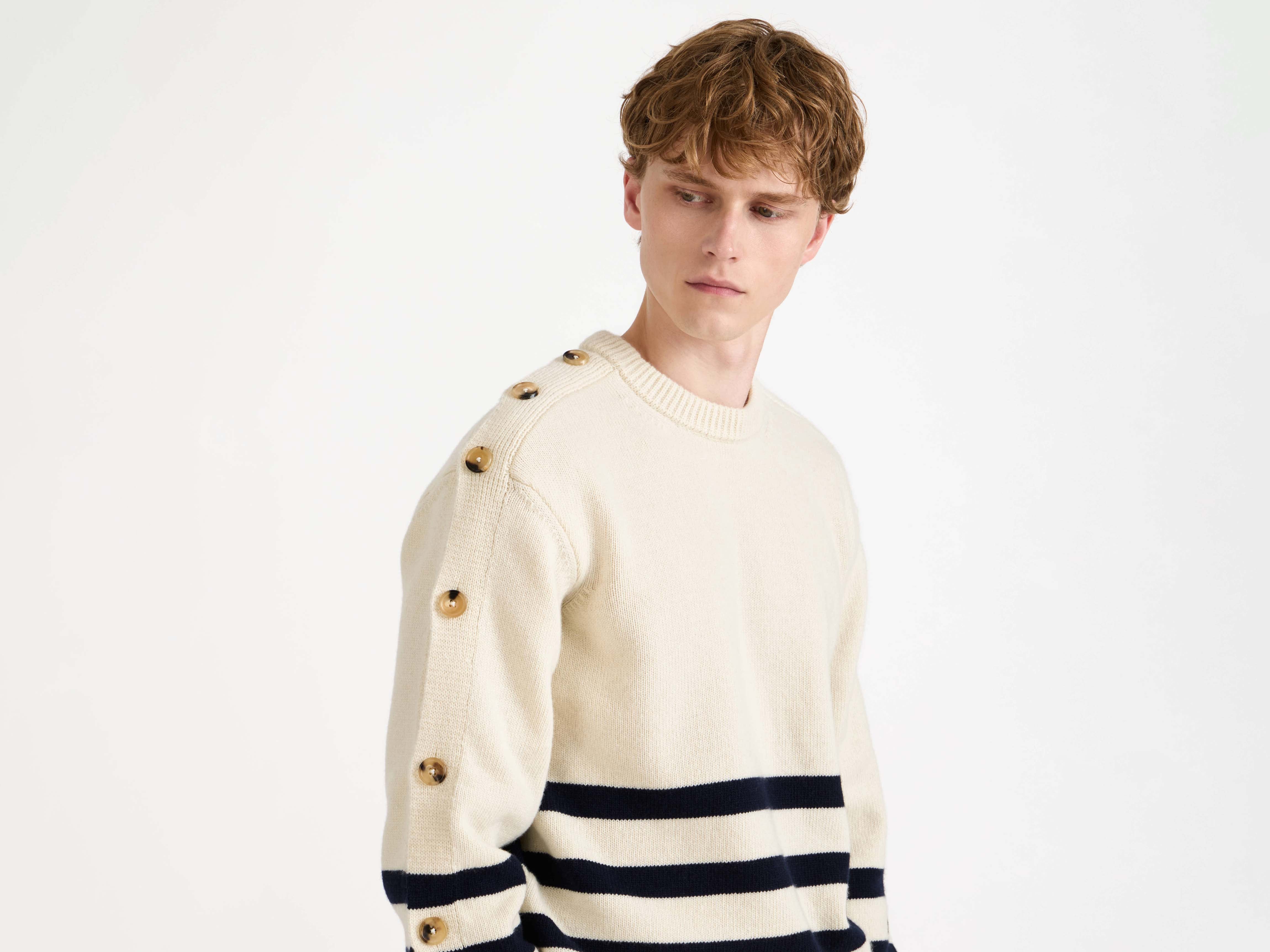 JW ANDERSON ストライプニットセーター Designer Men's Knitwear Collection | JW Anderson JP