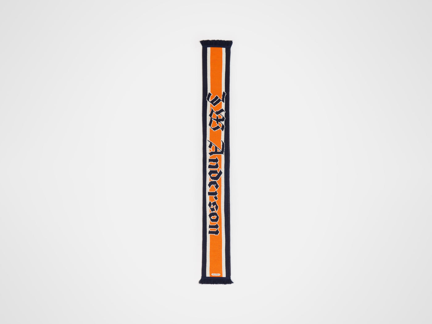 winner football scarf orange Product Front 9
